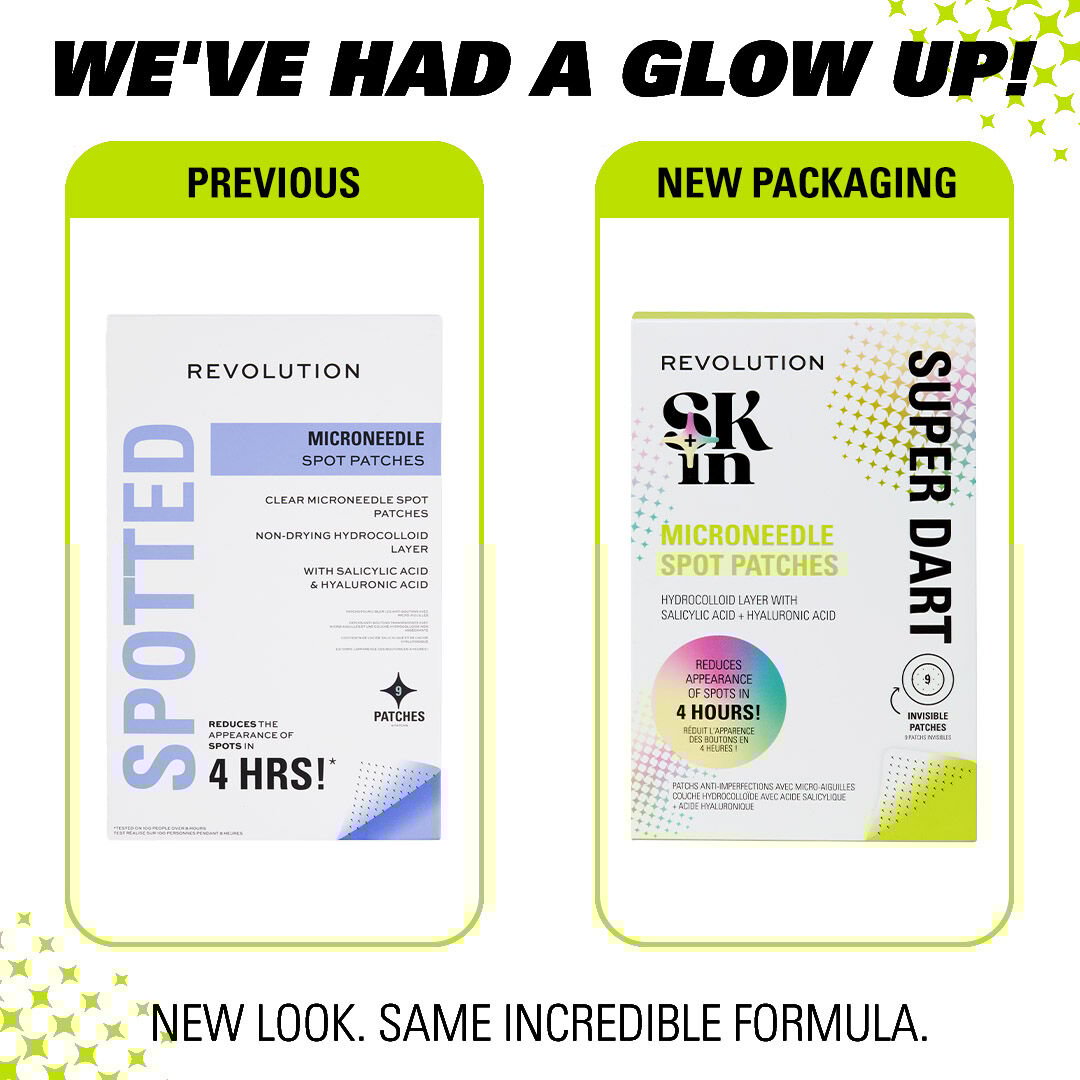 Revolution Skin Super Dart Microneedle Salicylic Acid Hydrocolloid Spot Patches