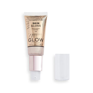Makeup Revolution Glow Face & Body Gloss Illuminator Ice