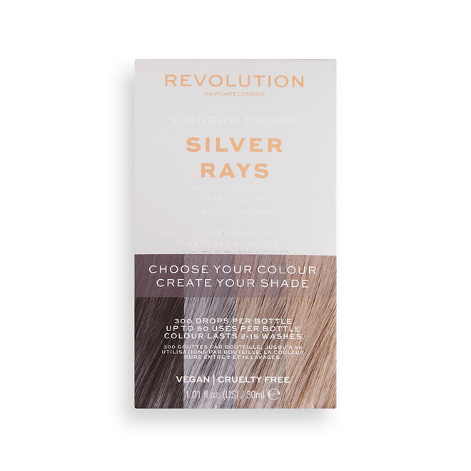 Makeup Revolution Rainbow Drops Silver Rays