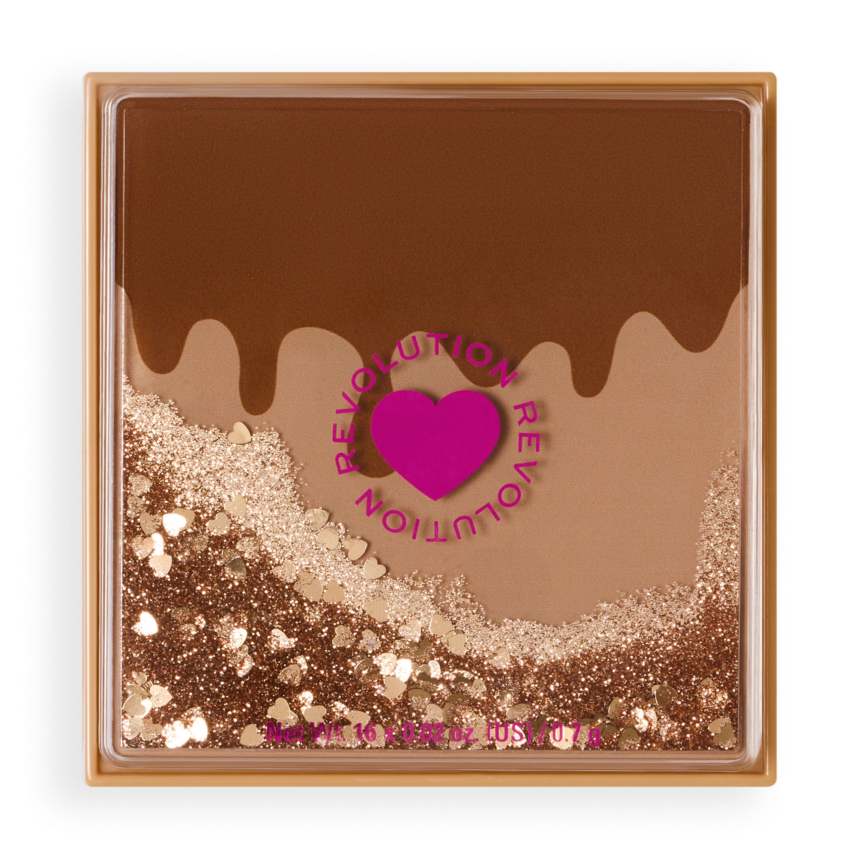 I Heart Revolution Naughty or Nice Eyeshadow Palette Mocha Magic