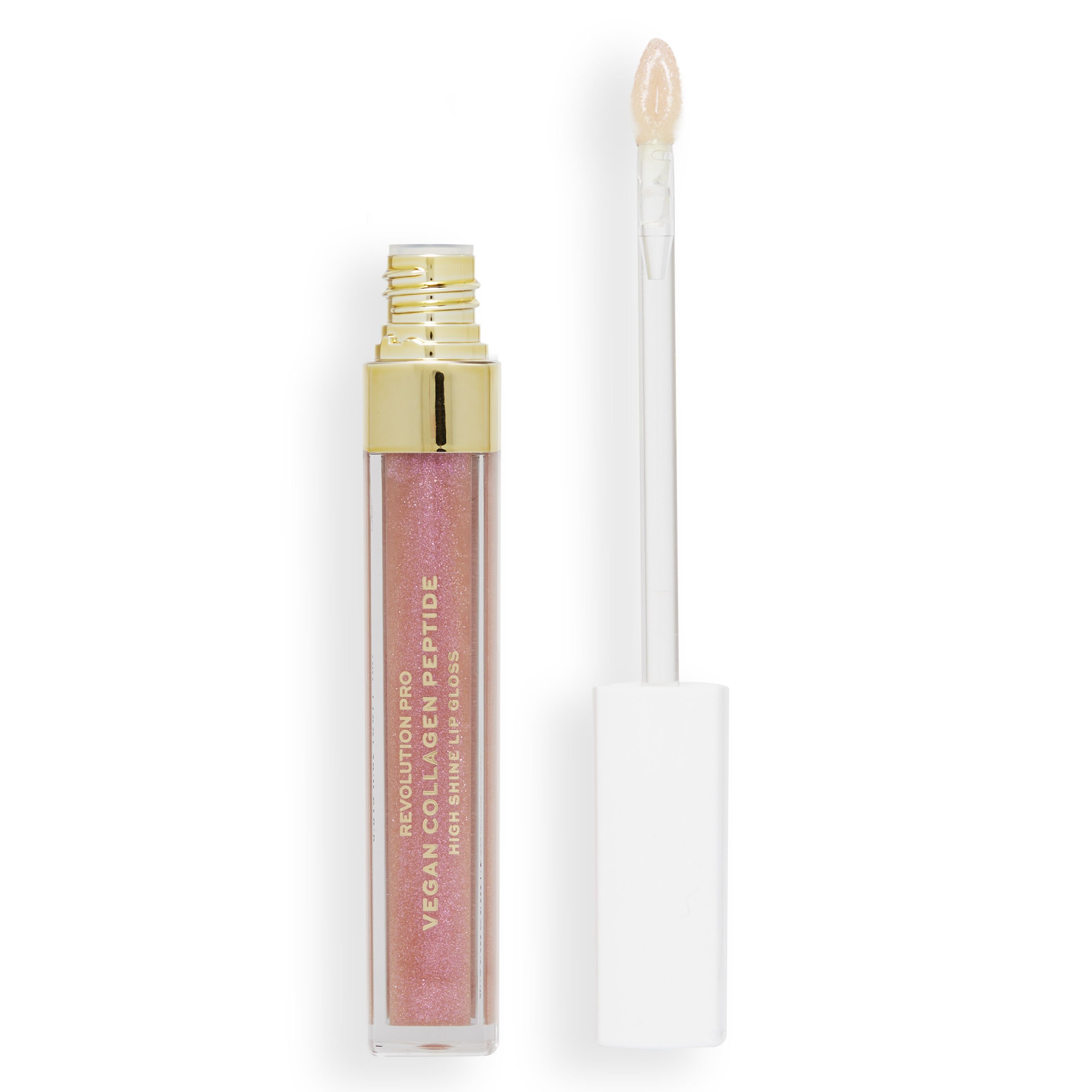 Revolution Pro Vegan Collagen Peptide High Shine Lip Gloss Bijoux