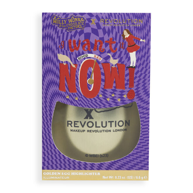Willy Wonka & The Chocolate Factory x Revolution Good Egg Bad Egg Highlighter