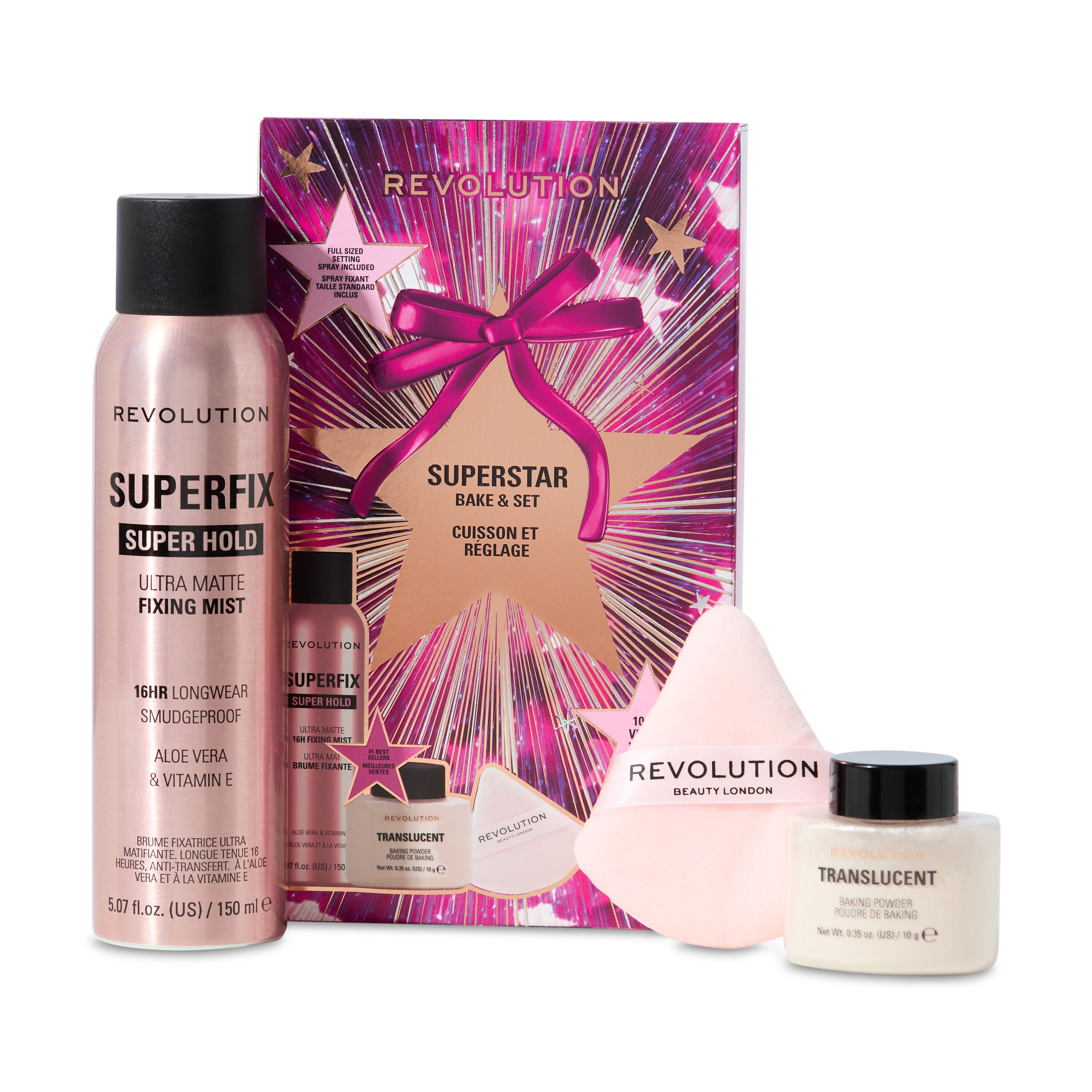 Revolution Superstar Bake &amp; Set Gift Set