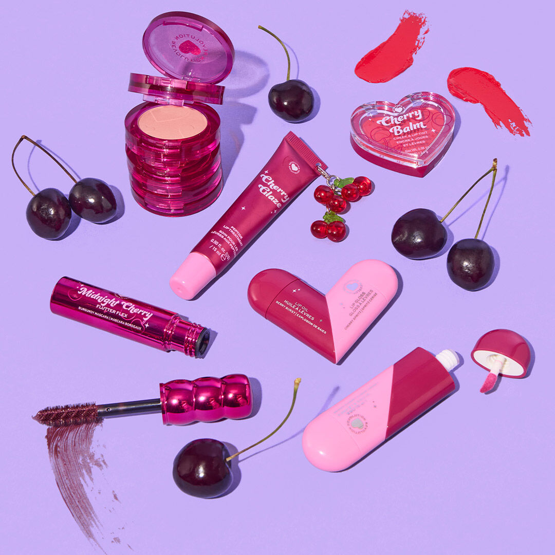 I Heart Revolution Midnight Cherry Flutter Flex Mascara Burgundy