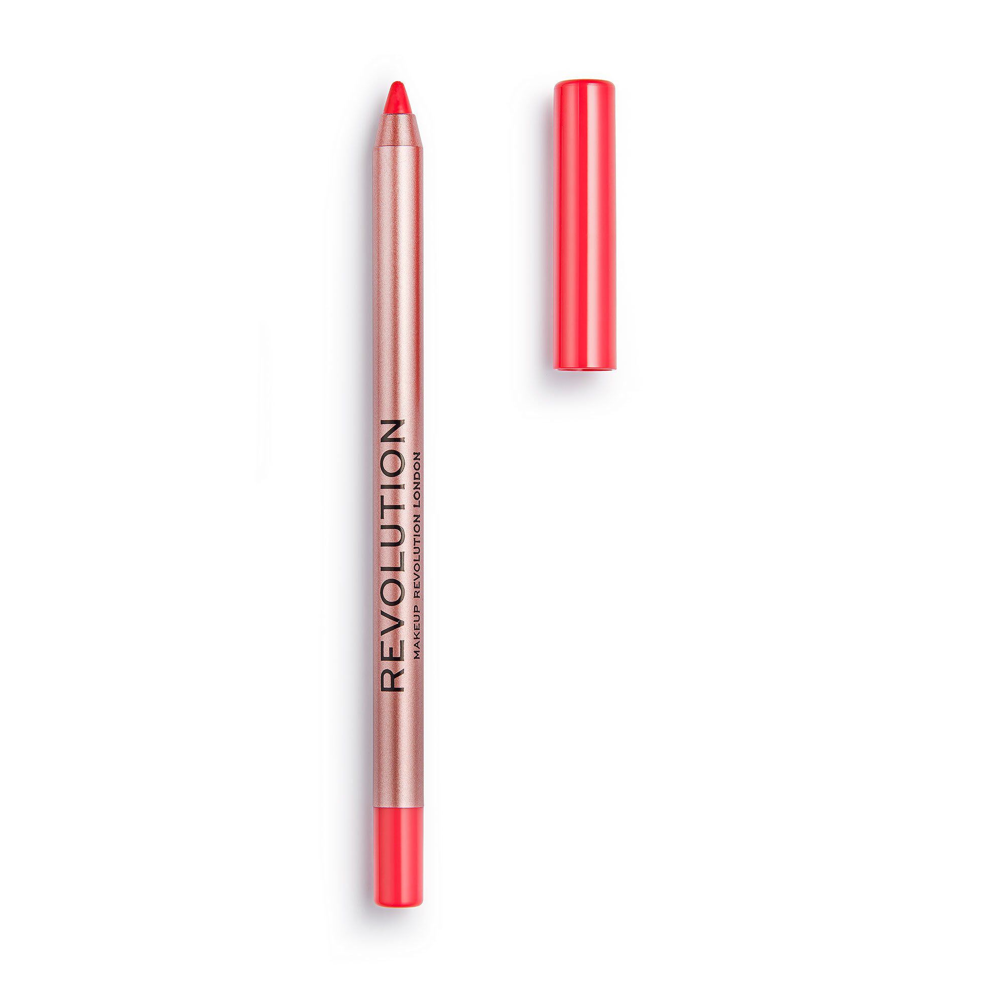 Revolution Satin Kiss Lipliner Decadence Red