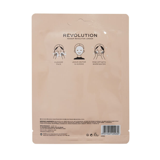 Friends X Makeup Revolution Chandler Pink Clay Sheet Mask