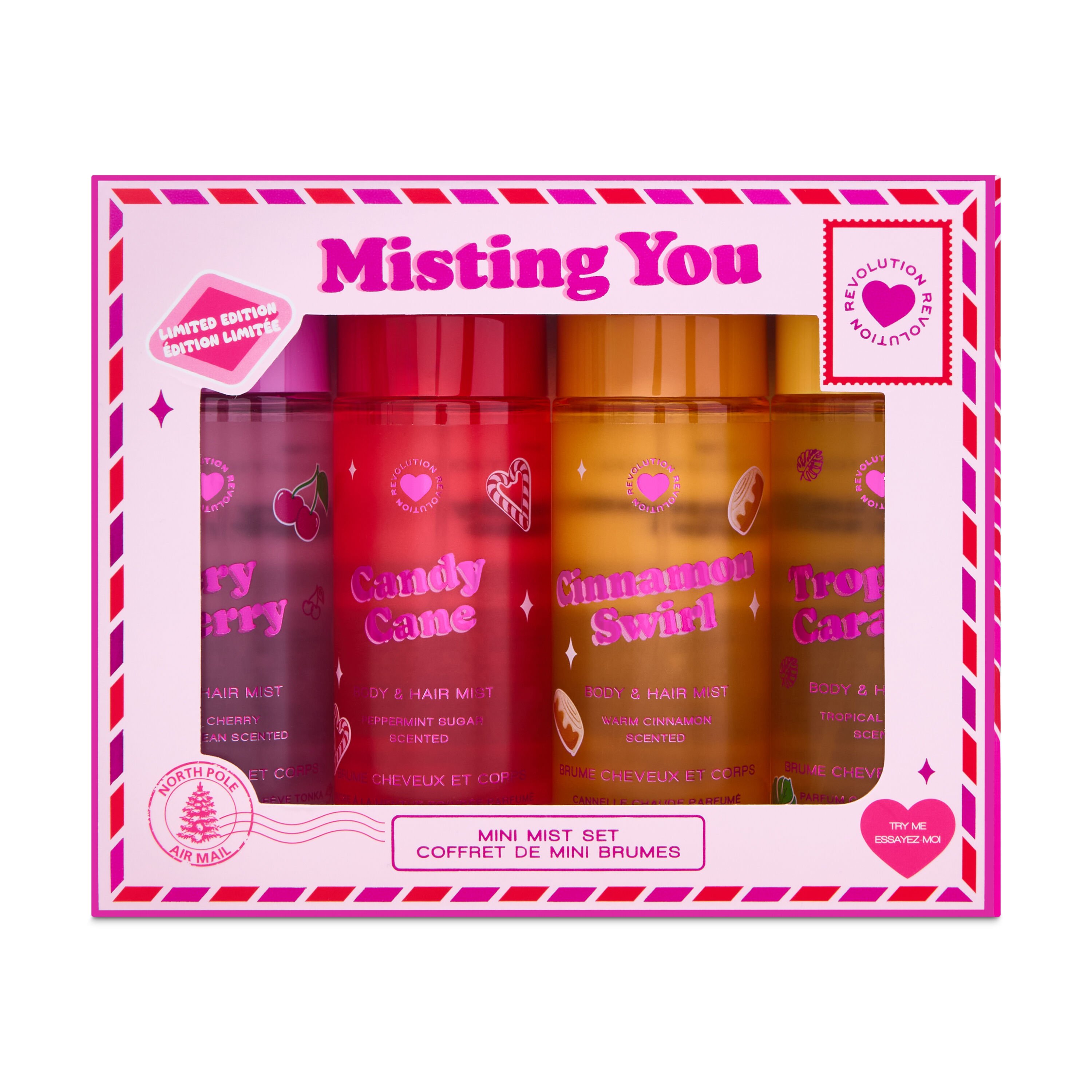I Heart Revolution Misting You Mini Body Mist Set