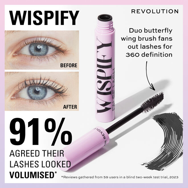 Makeup Revolution Wispify False Lash Mascara