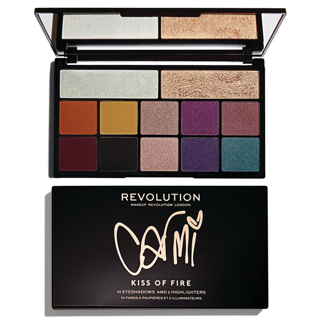 X Carmi Kiss Of Fire Palette Revolution Beauty Official Site