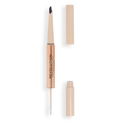 Makeup Revolution Fluffy Brow Filter Duo Ash Brown