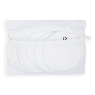 Revolution Skincare Recycled & Reusable Cleansing Pads White
