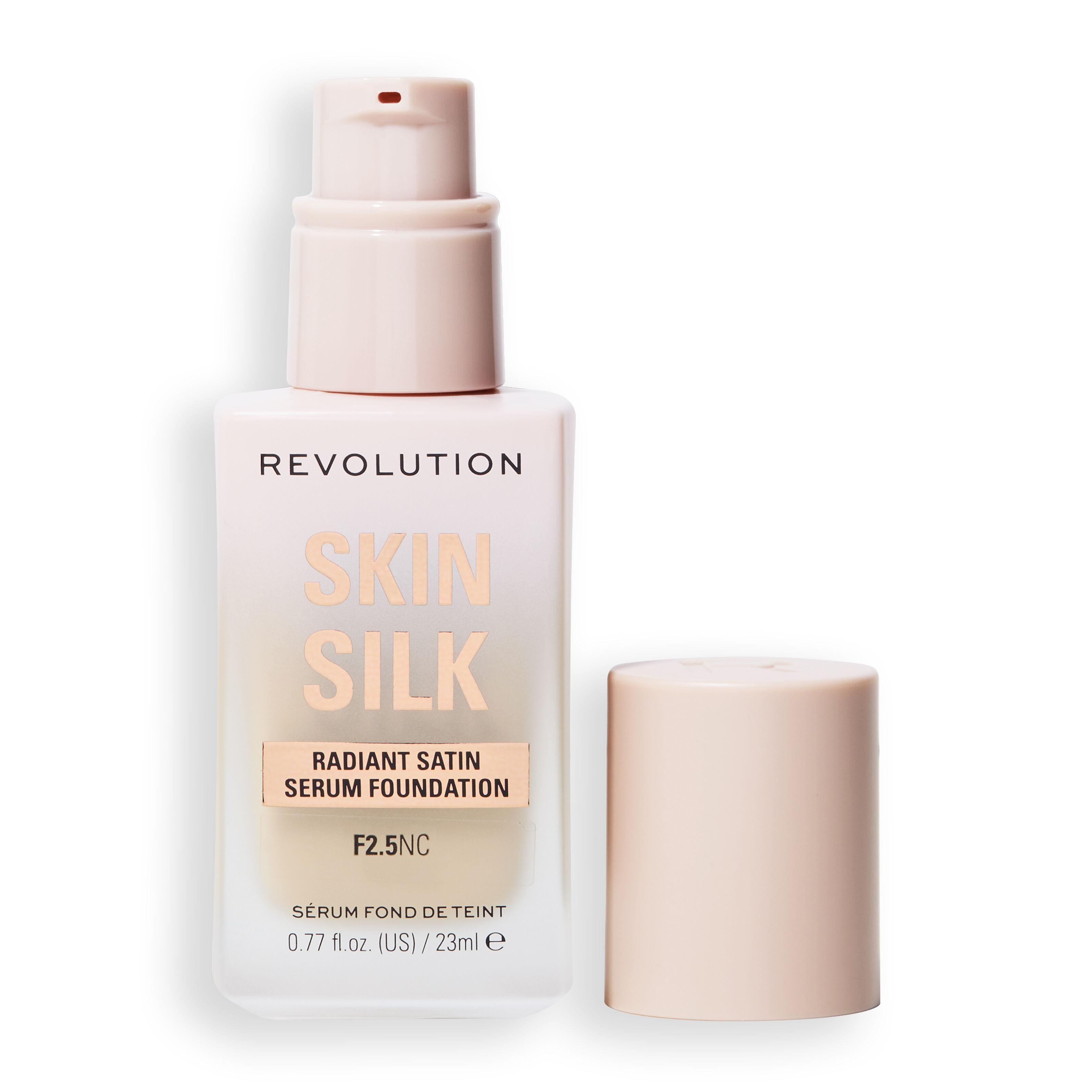 Revolution Skin Silk Radiant Satin Serum Foundation F2.5NC