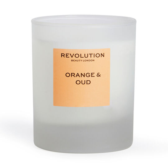 Revolution Home Orange & Oud Scented Candle