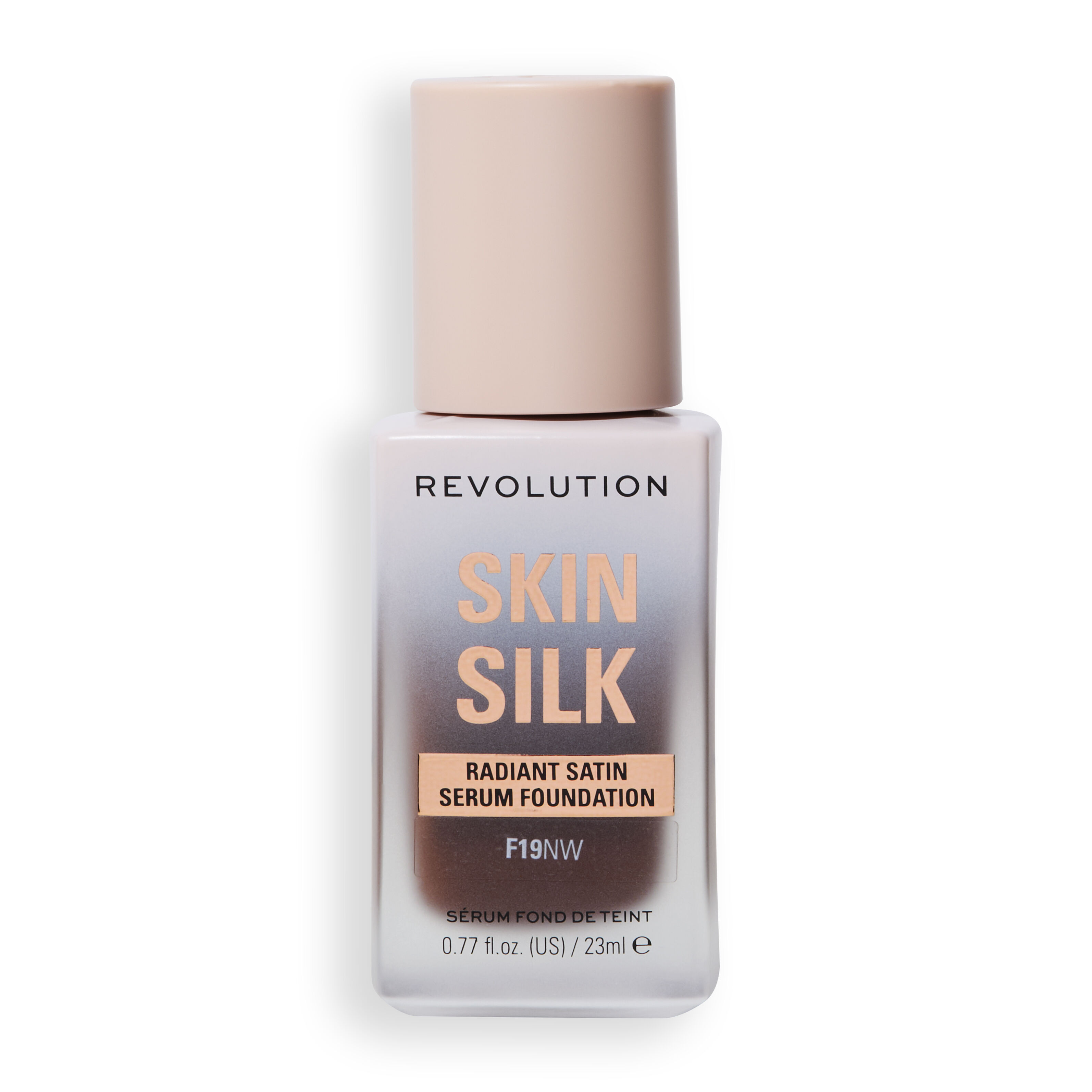 Revolution Skin Silk Radiant Satin Serum Foundation F19NW