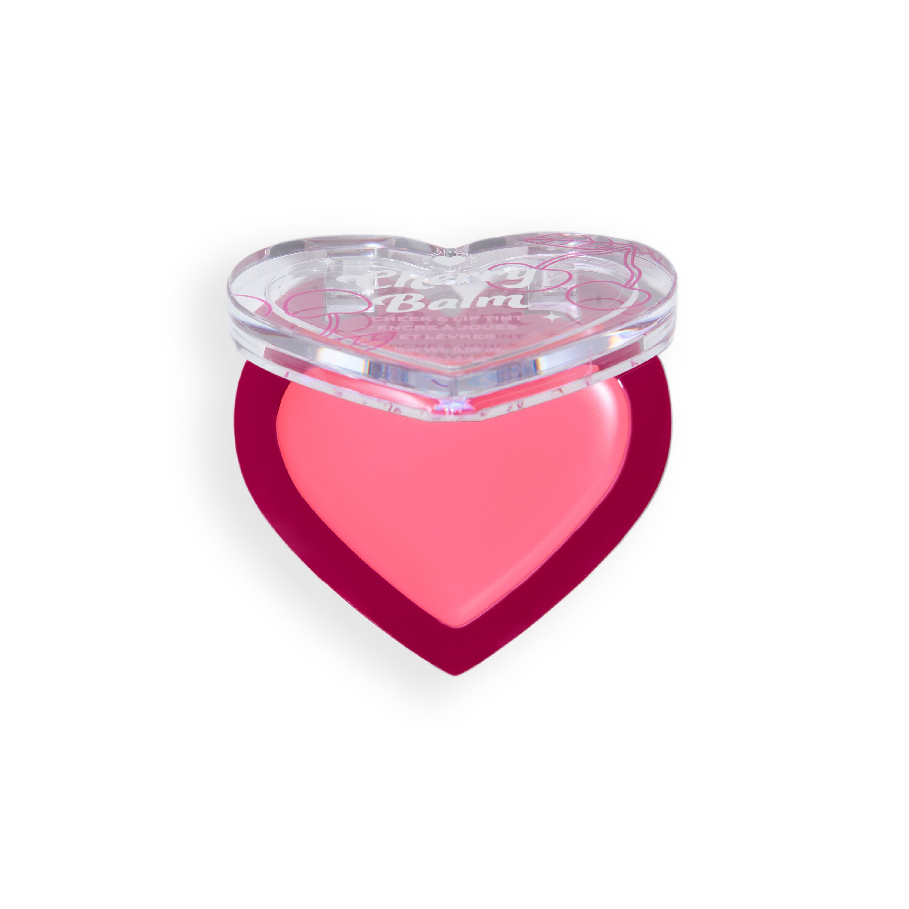 I Heart Revolution Midnight Cherry Balm Cheek &amp; Lip Blush Cherry Bomb Pink