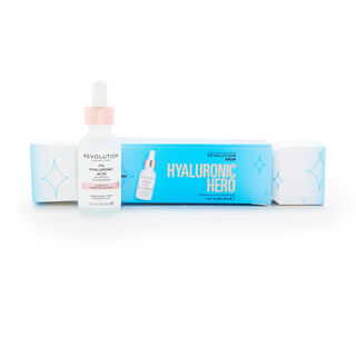 Revolution Skincare 2% Hyaluronic Acid Cracker Skincare Gift Set