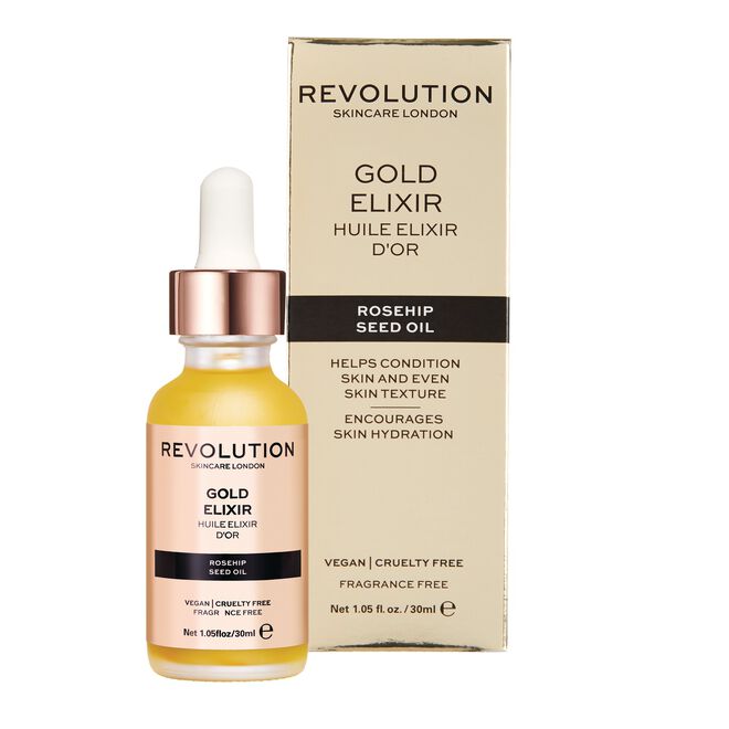 Revolution Skincare Gold and Rosehip Seed Oil Nourishing Oil