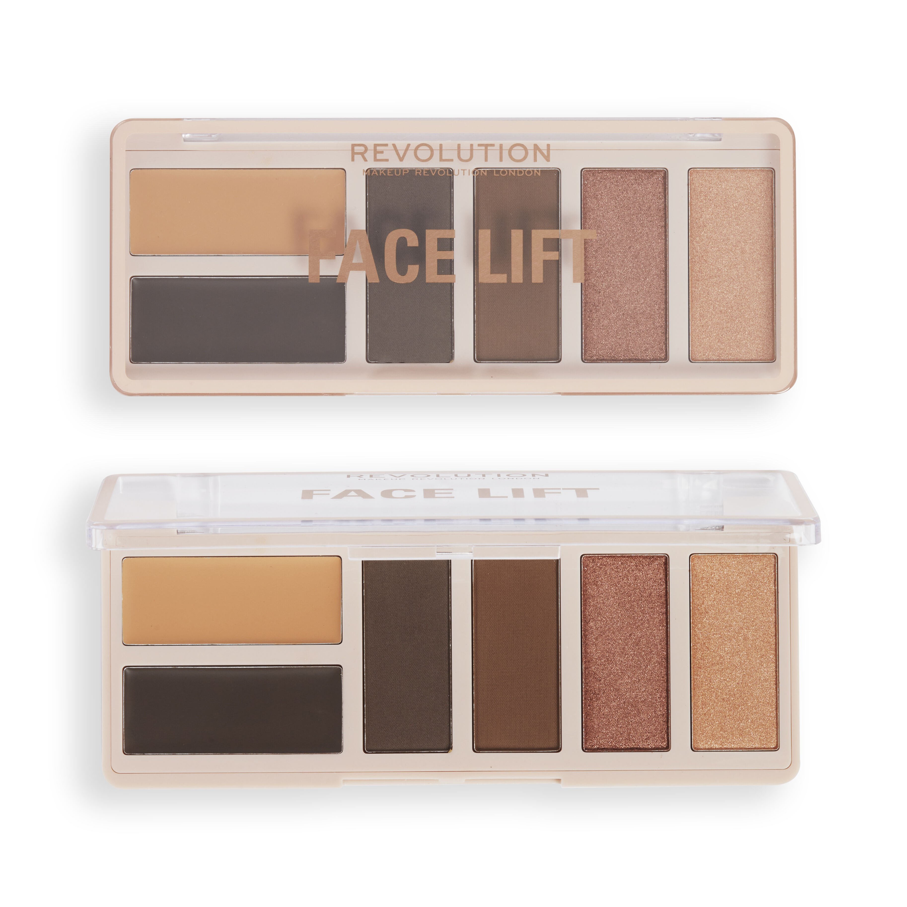 Makeup Revolution Face Lift Palette Tan to Deep