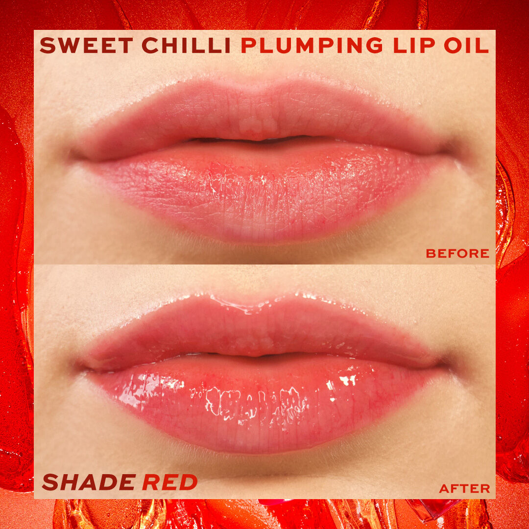 I Heart Revolution Sweet Chilli Plumping Lip Oil Red
