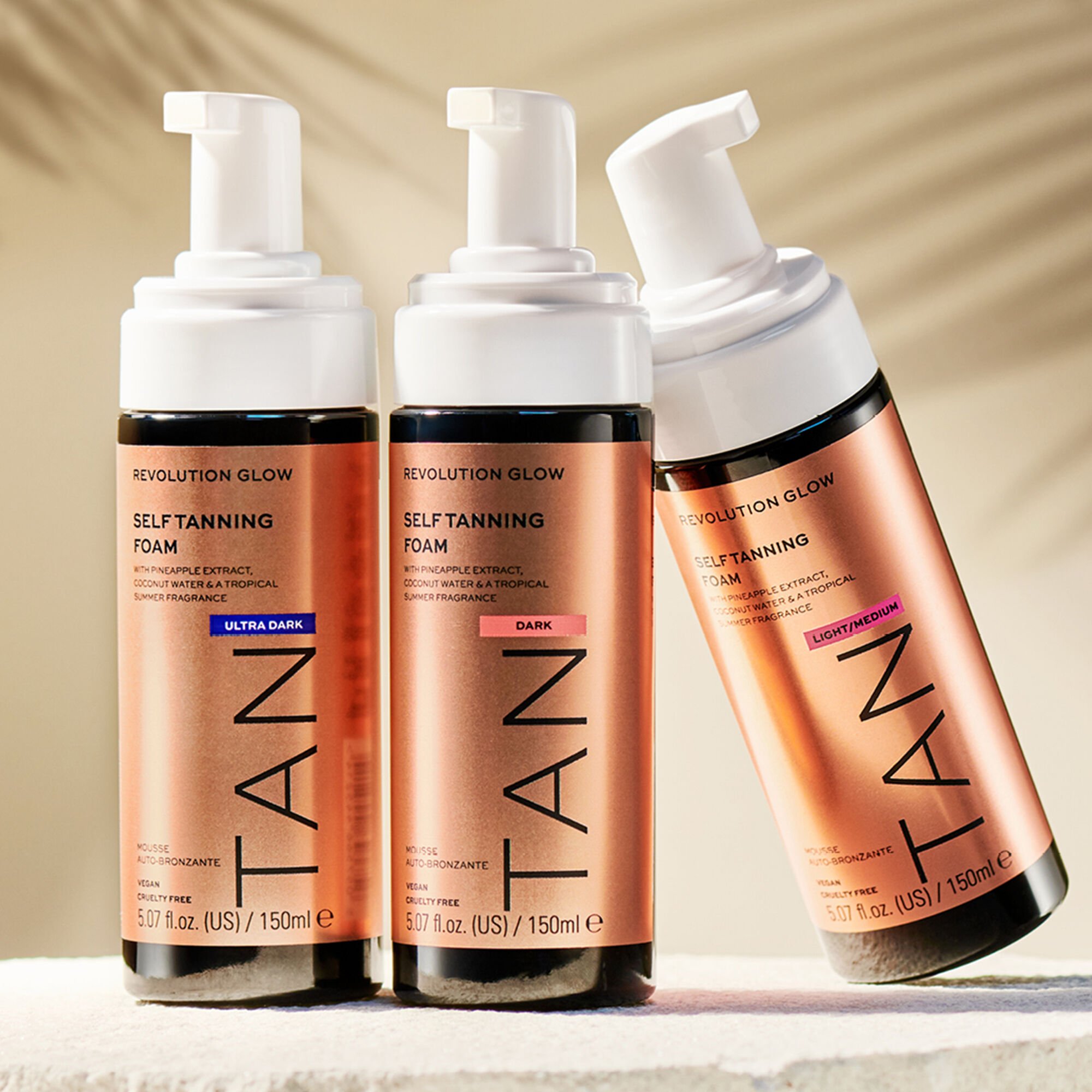 Revolution Glow Self Tanning Foam