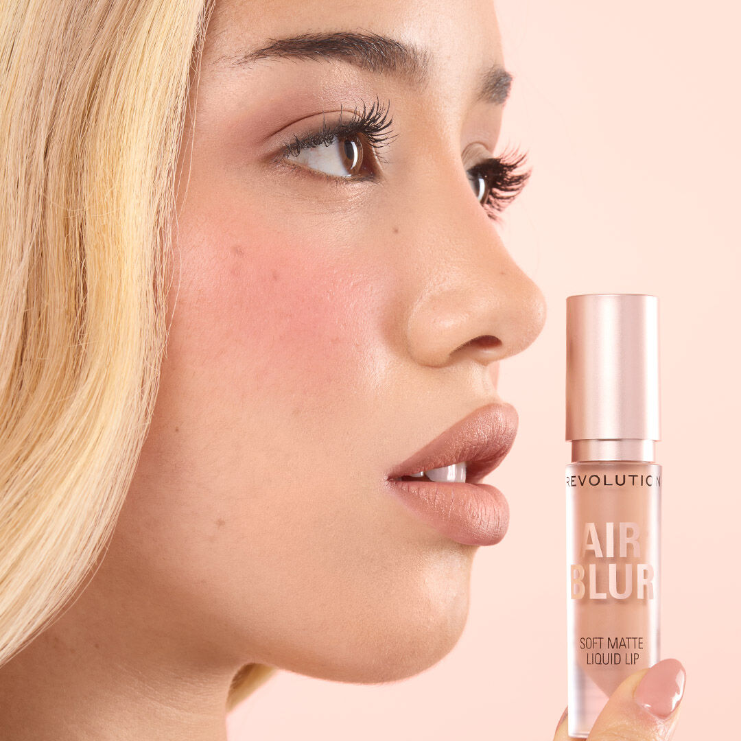 Revolution Air Blur Matte Liquid Lipstick Natural