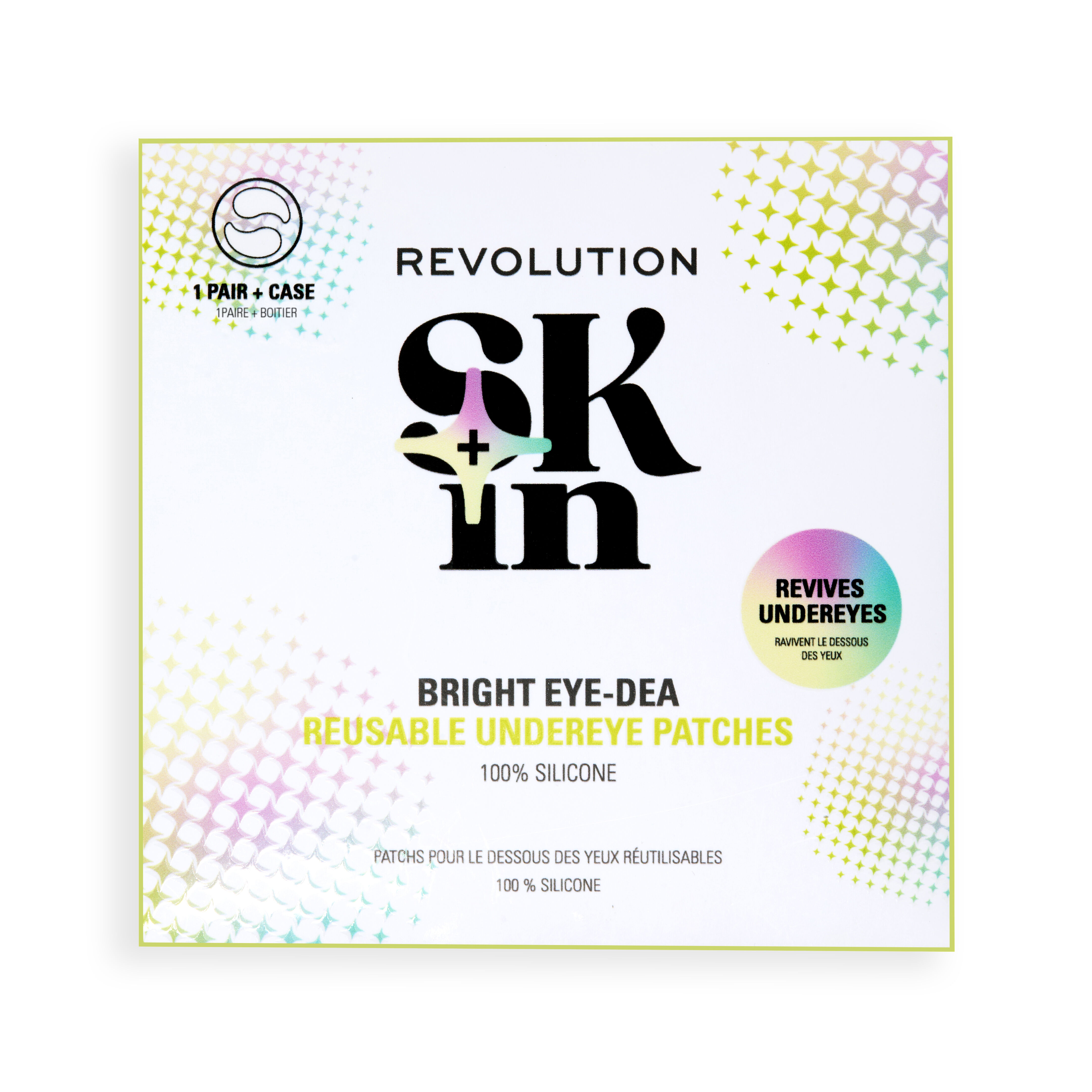Revolution Skin Bright Eye-dea Reusable Silicone Eye Patches