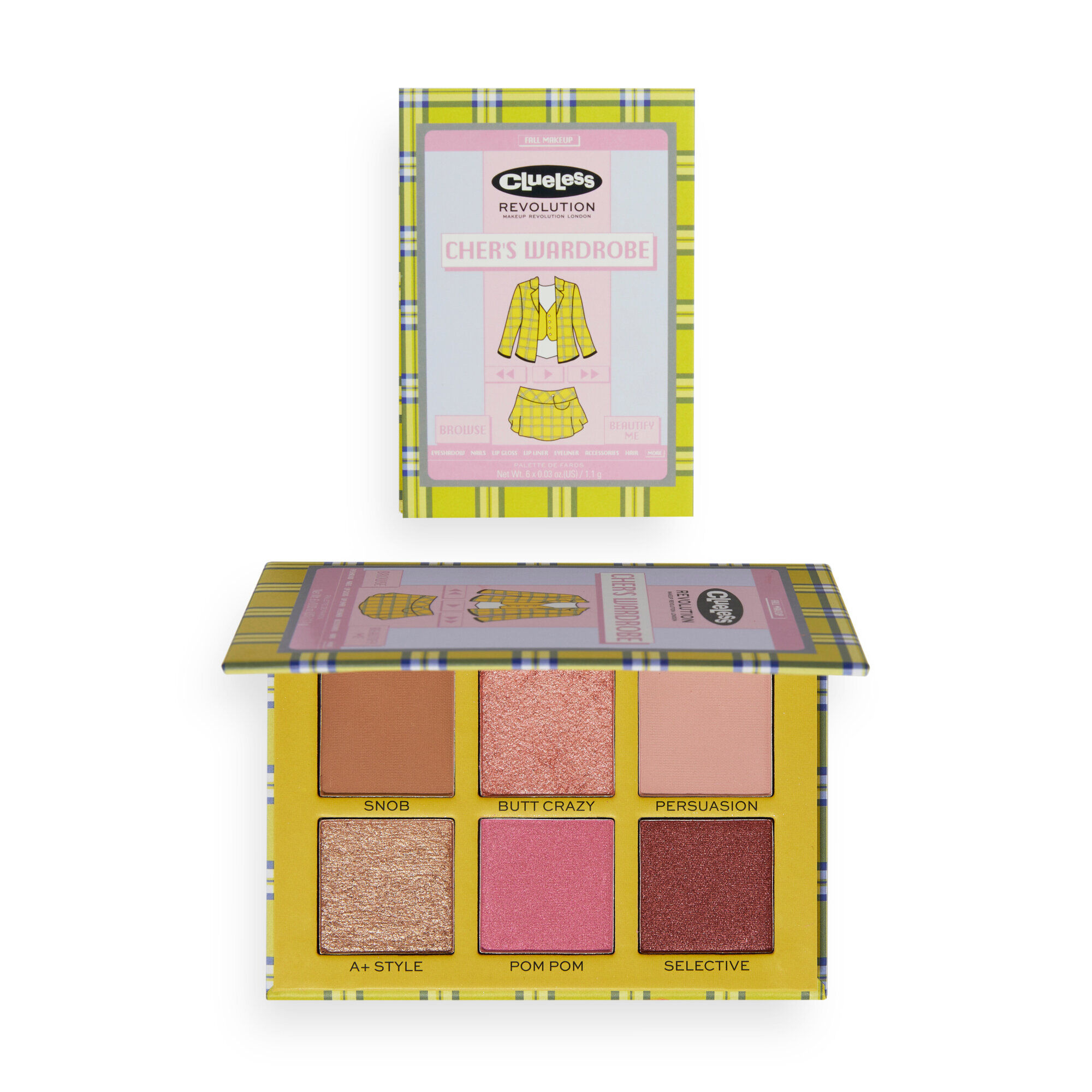 Clueless x Makeup Revolution Cher's Wardrobe Palette