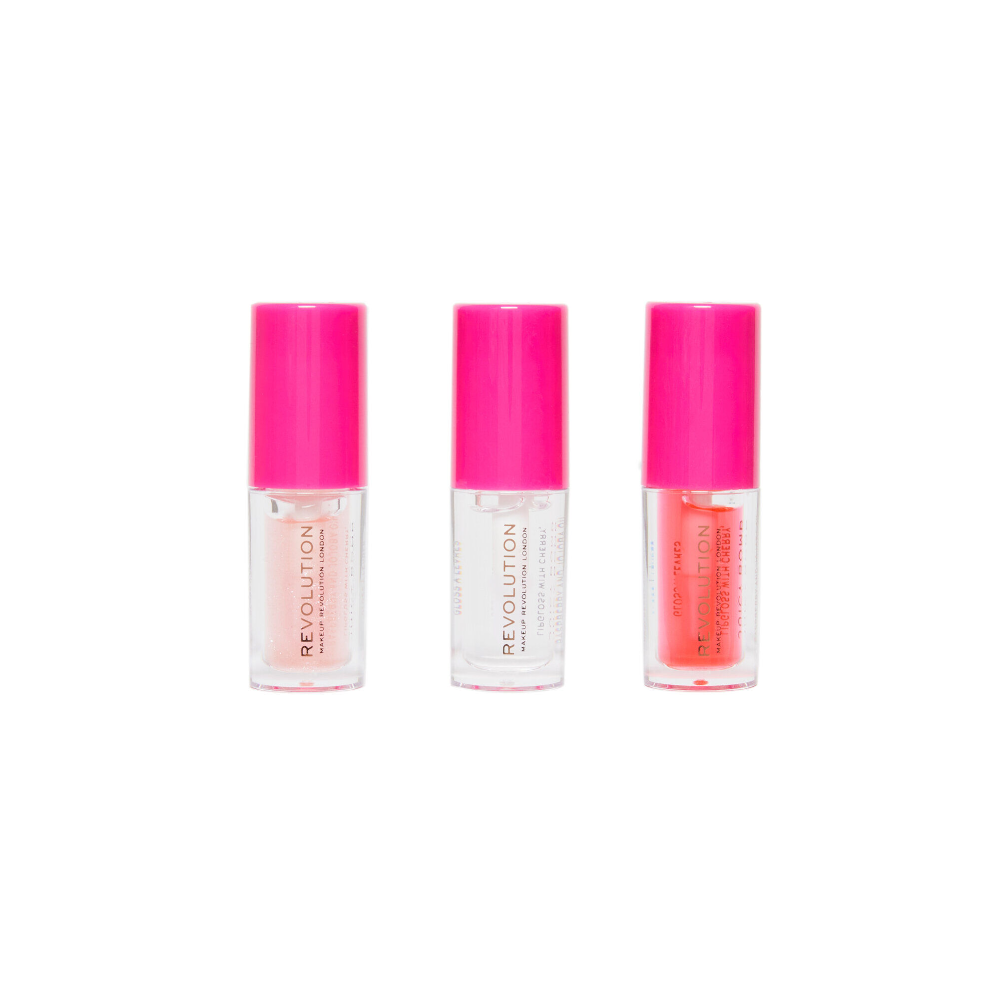 Makeup Revolution Juicy Bomb Lip Gloss Mini Set Revolution Beauty