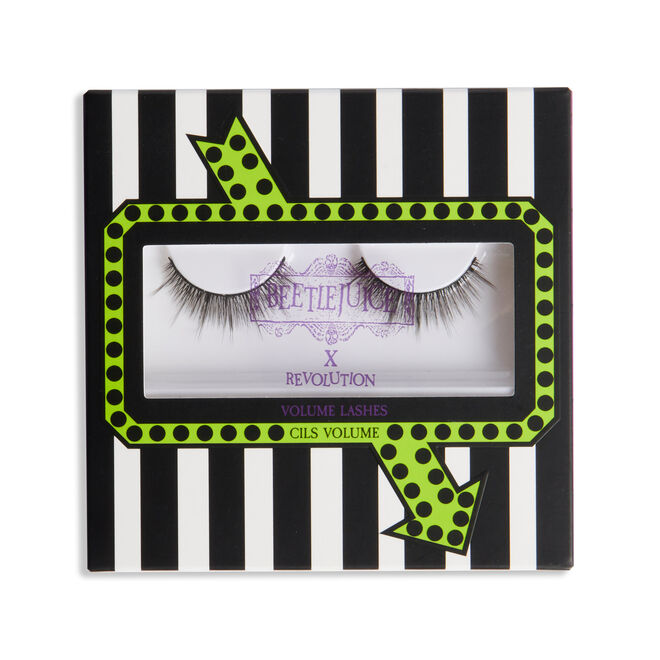 Beetlejuice x Makeup Revolution The Lydia Lashes