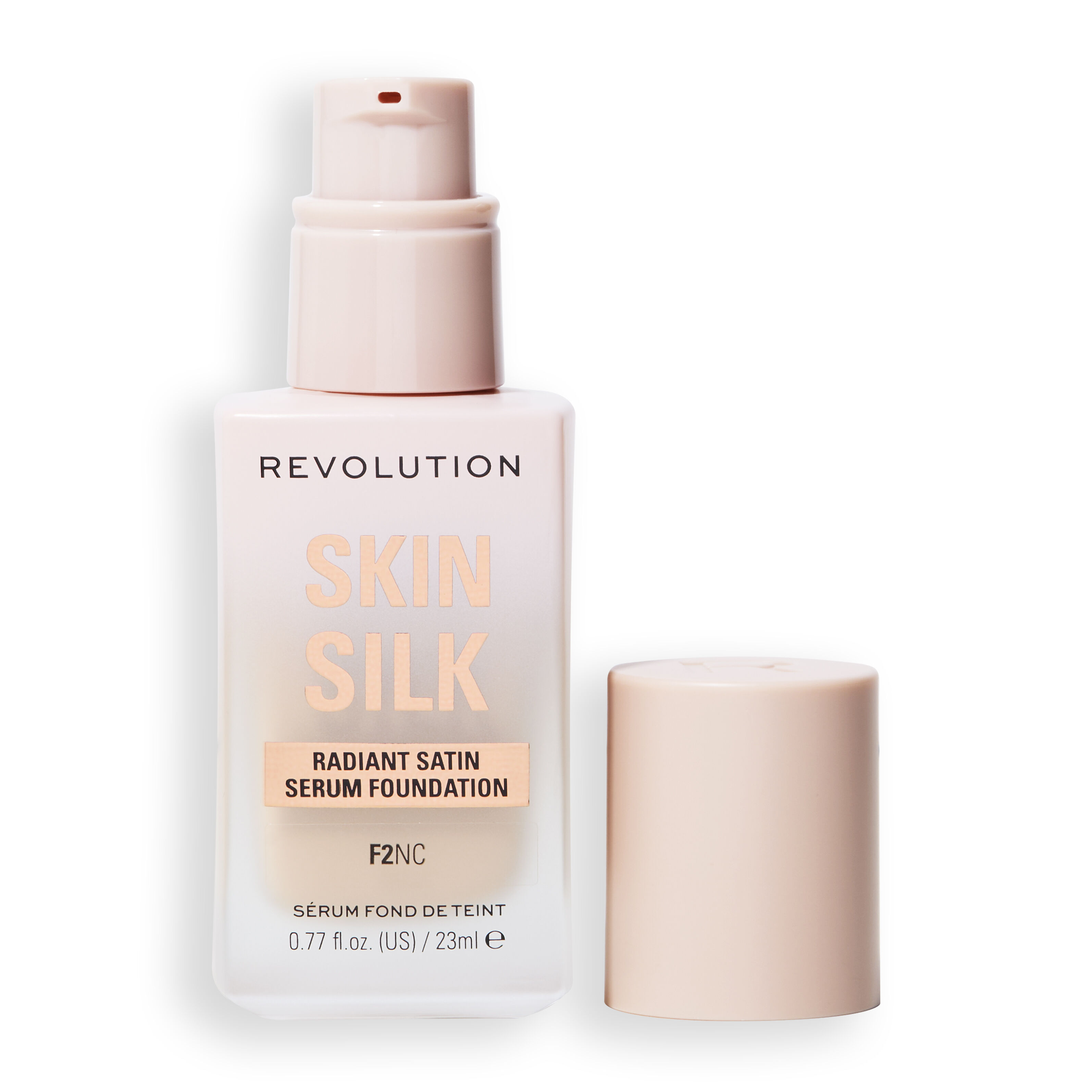 Revolution Skin Silk Radiant Satin Serum Foundation F2NC