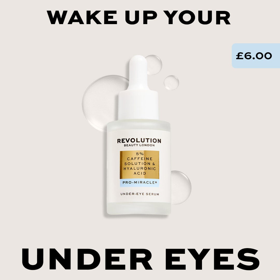 Revolution Pro Miracle 5% Caffeine Solution & Hyaluronic Acid Under Eye Serum