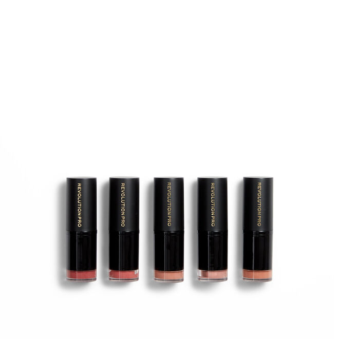 Revolution Pro Lipstick Collection Blushed Nudes