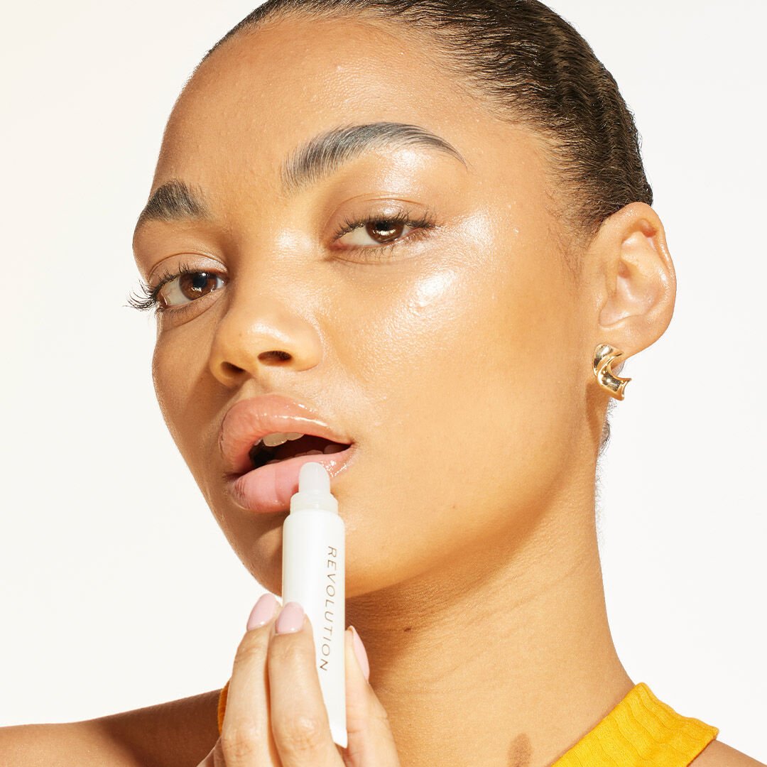 Revolution Juicy Peptide Lip Balm Clear Ice