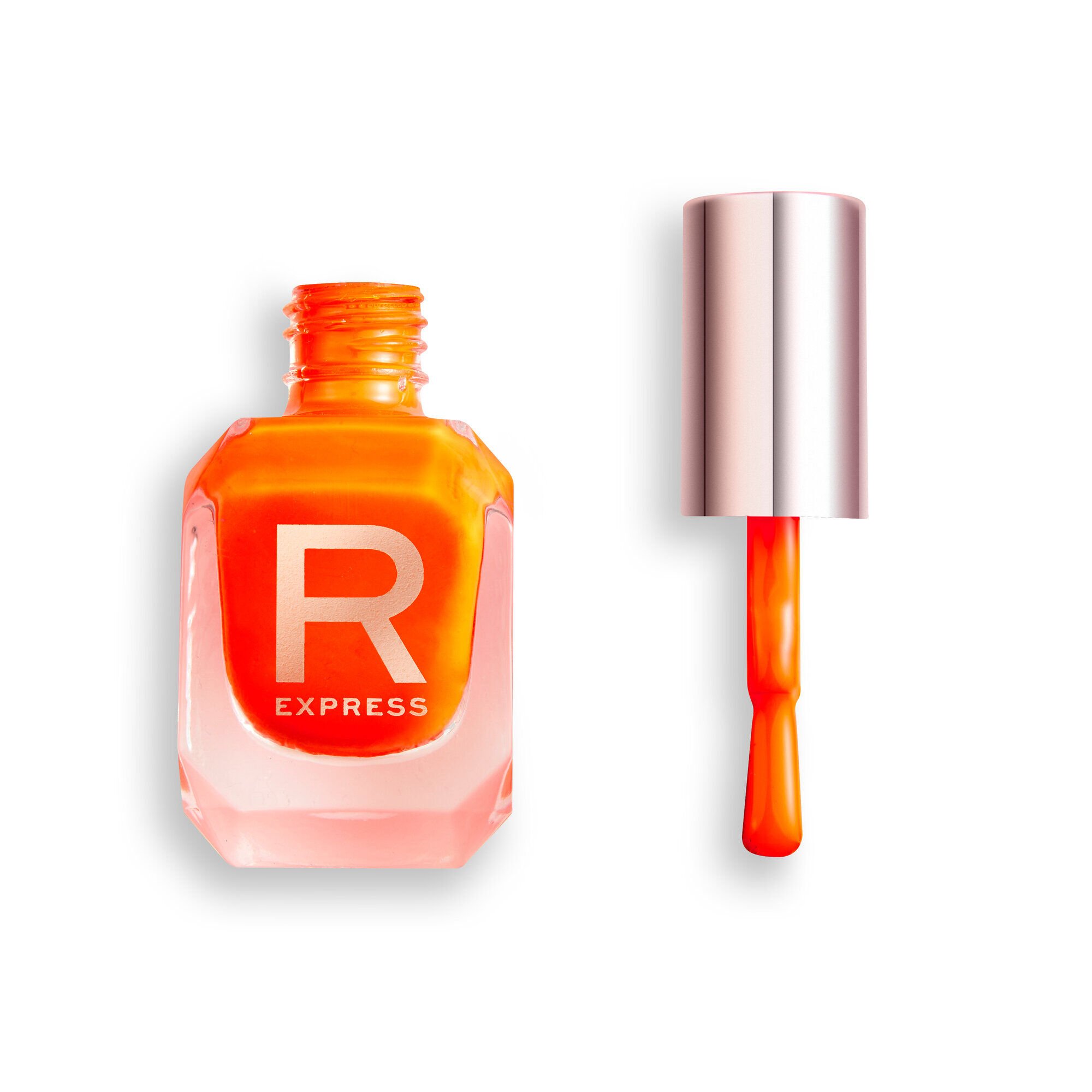 Makeup Revolution Express Nail Polish Orange Pop