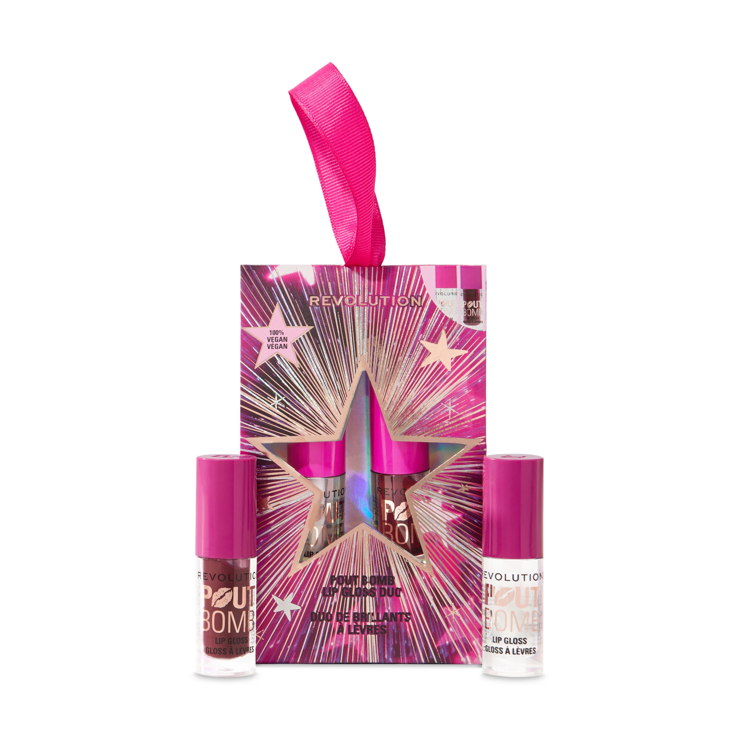 Revolution Pout Bomb Plumping Mini Lip Gloss Set