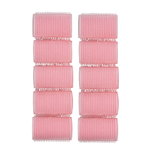Revolution Haircare Mega Pink Velcro Heatless Rollers