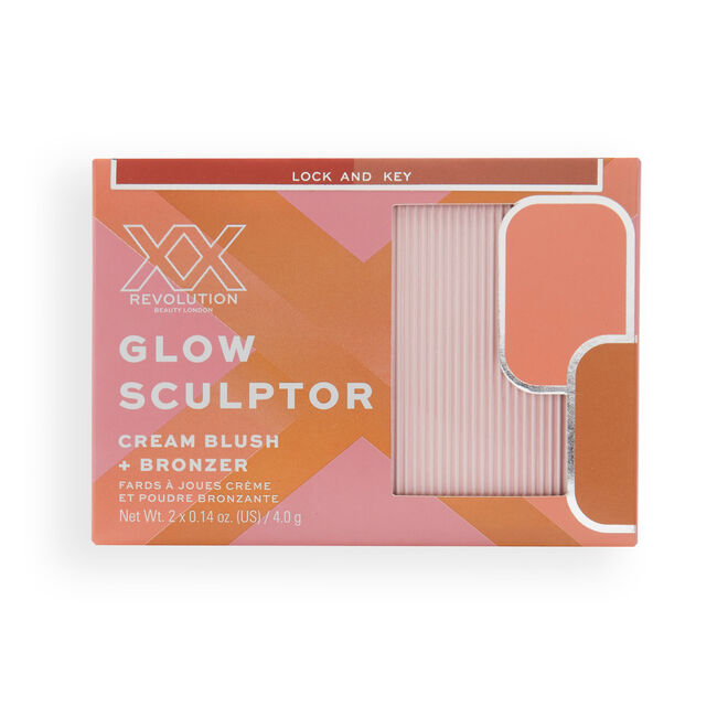 XX Revolution Glow Sculptor Cream Blush and Bronzer Lock and Key Blush