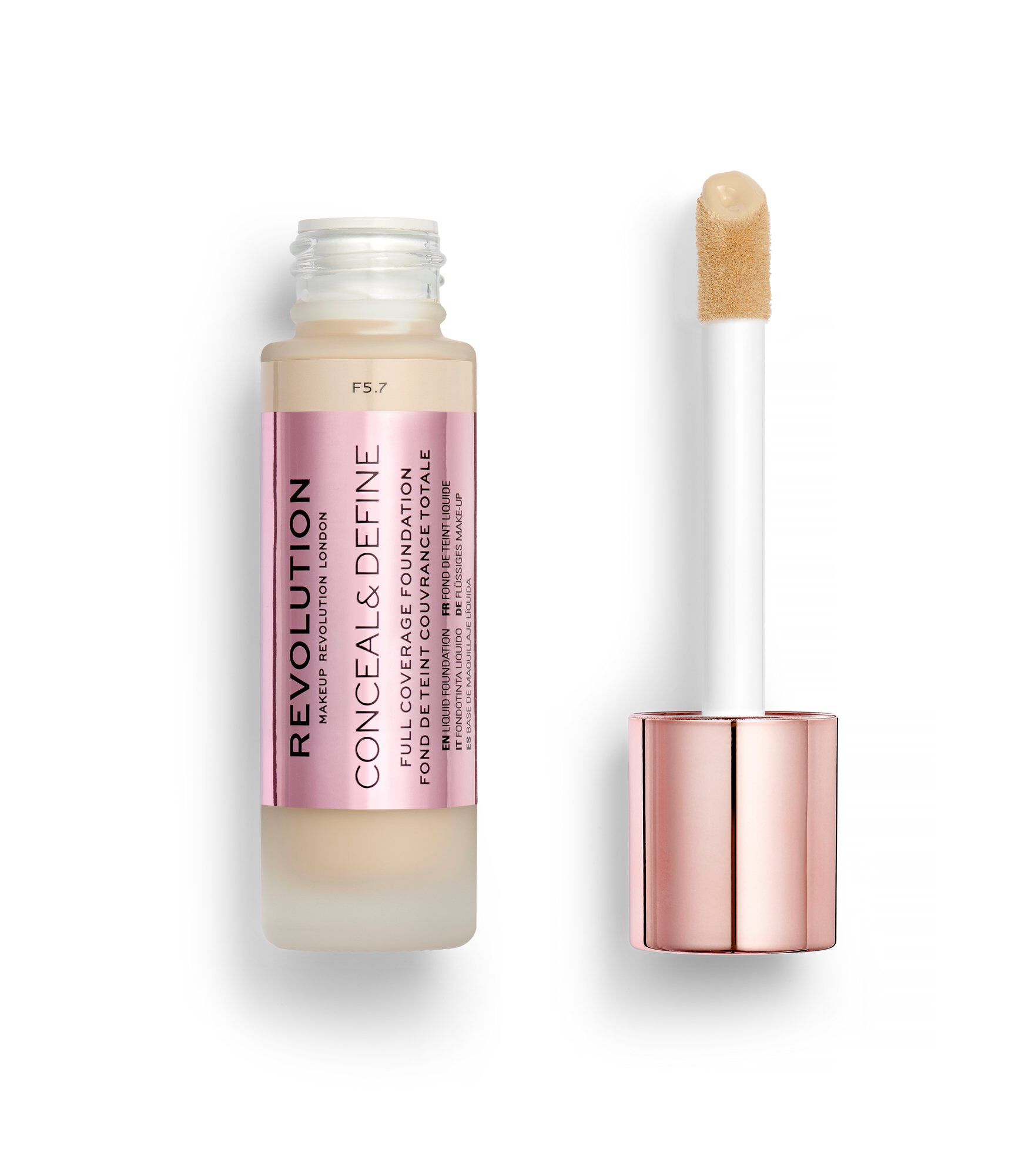 Revolution Conceal & Define Ultra Matte Full Coverage Foundation F5.7