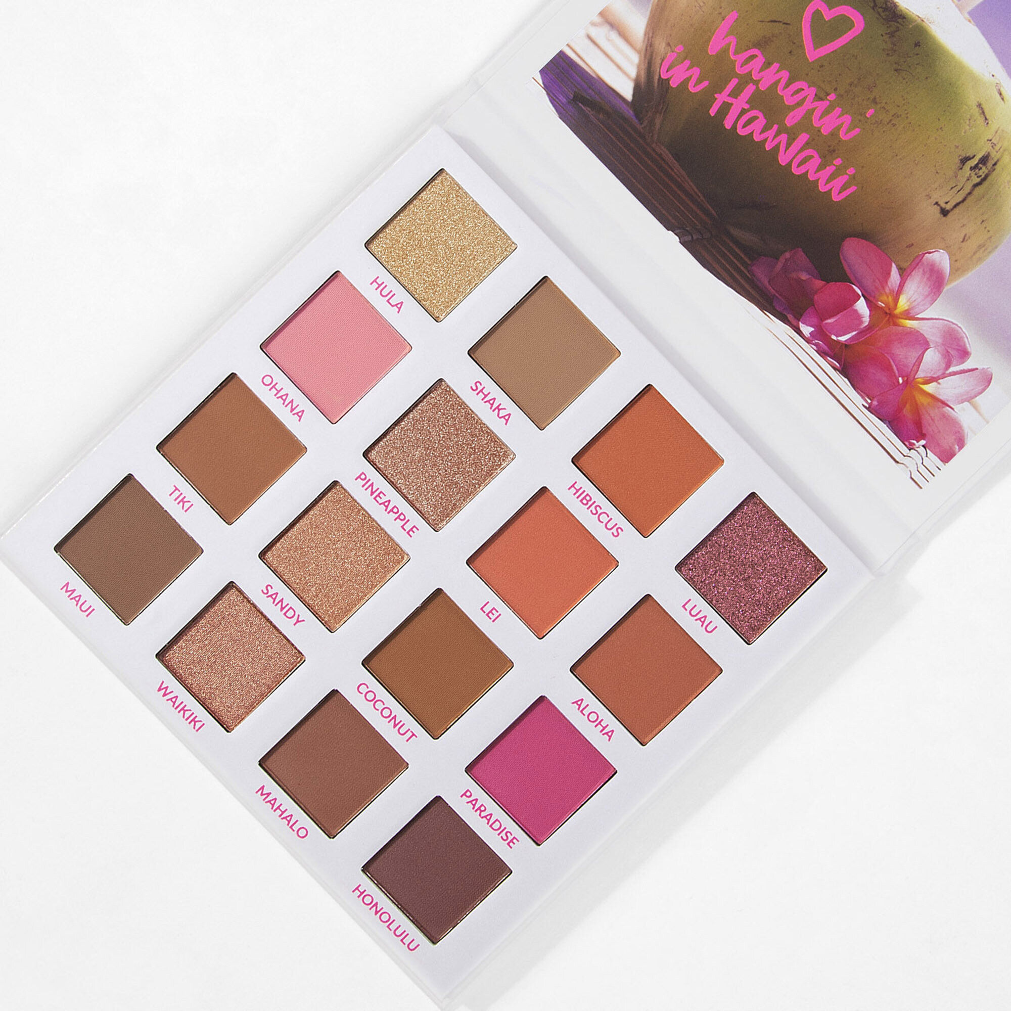 BH Hangin' In Hawaii 16 Color Eyeshadow Palette