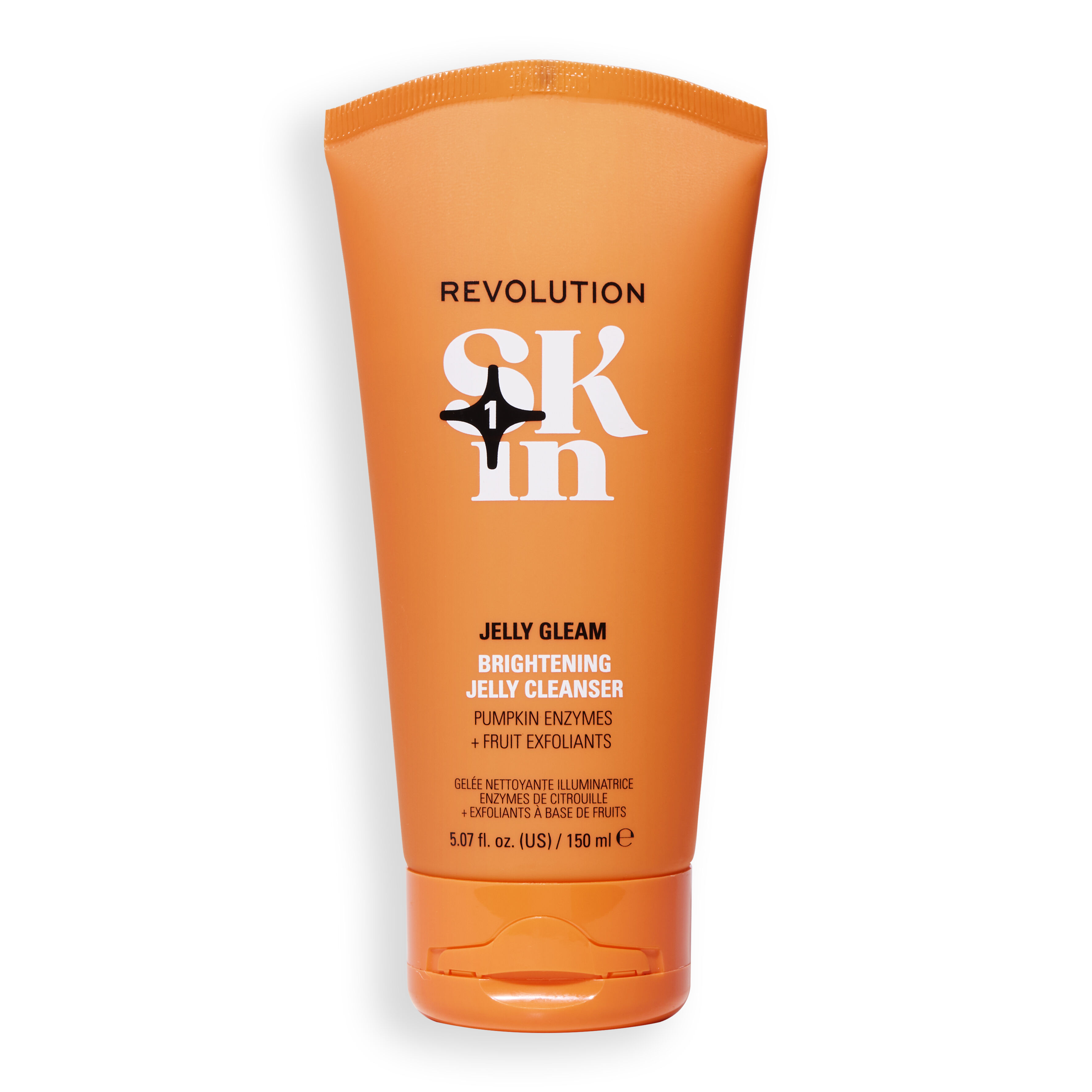 Revolution Skin Jelly Gleam Natural Fruit AHAs Brightening Jelly Cleanser