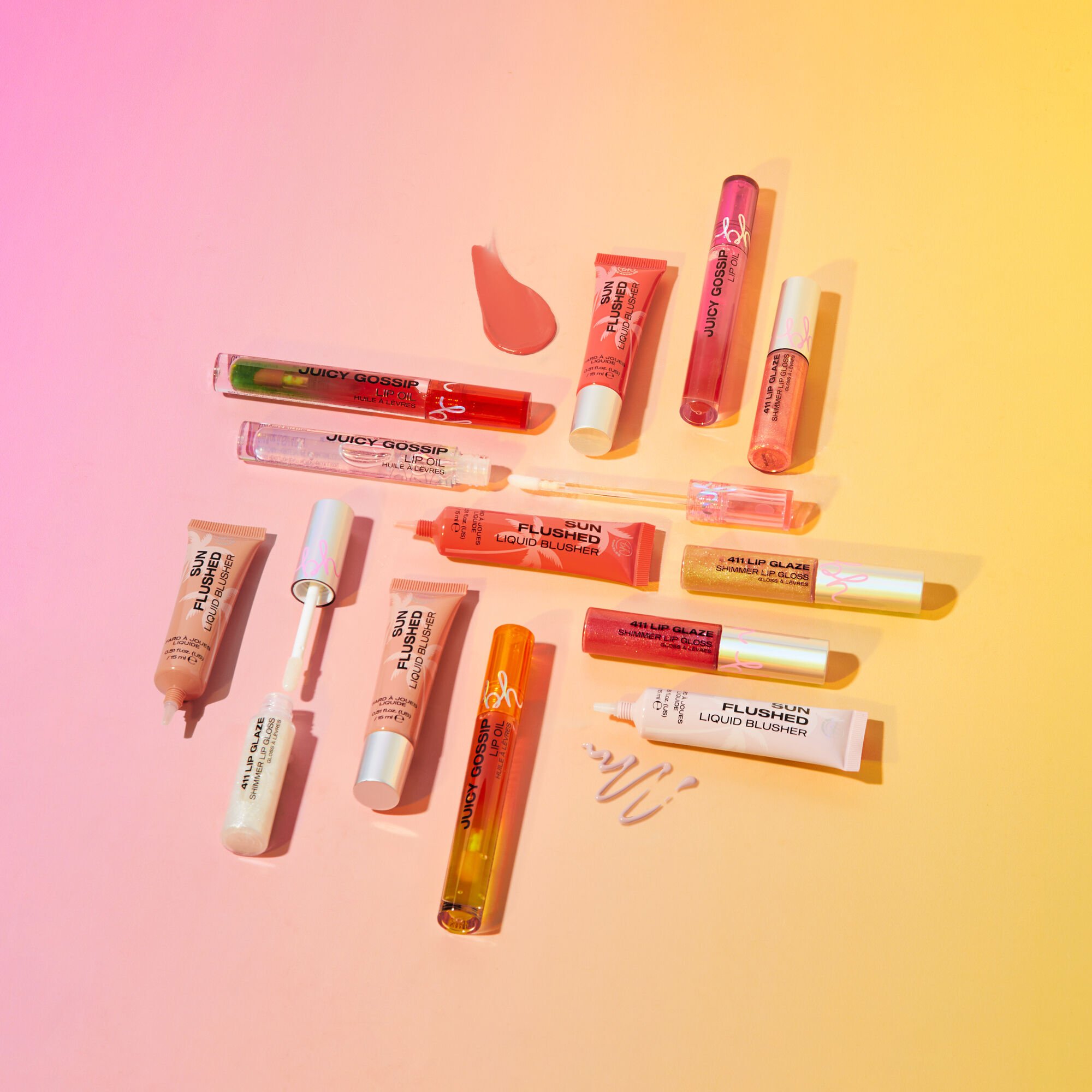 BH 411 Lip Glaze Shimmer Gloss