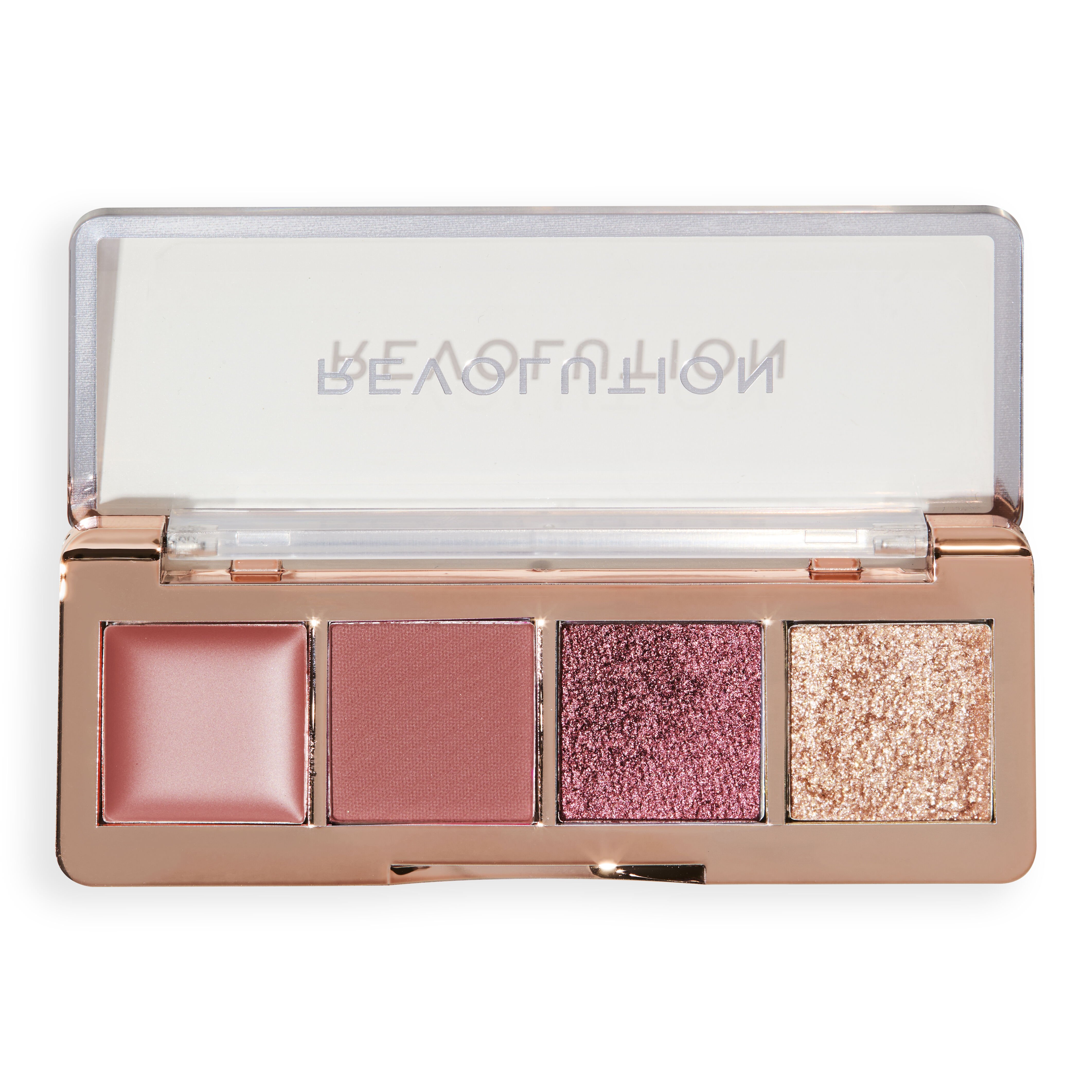 Revolution The True Icon Edit Warm Nudes Mini Eyeshadow Palette