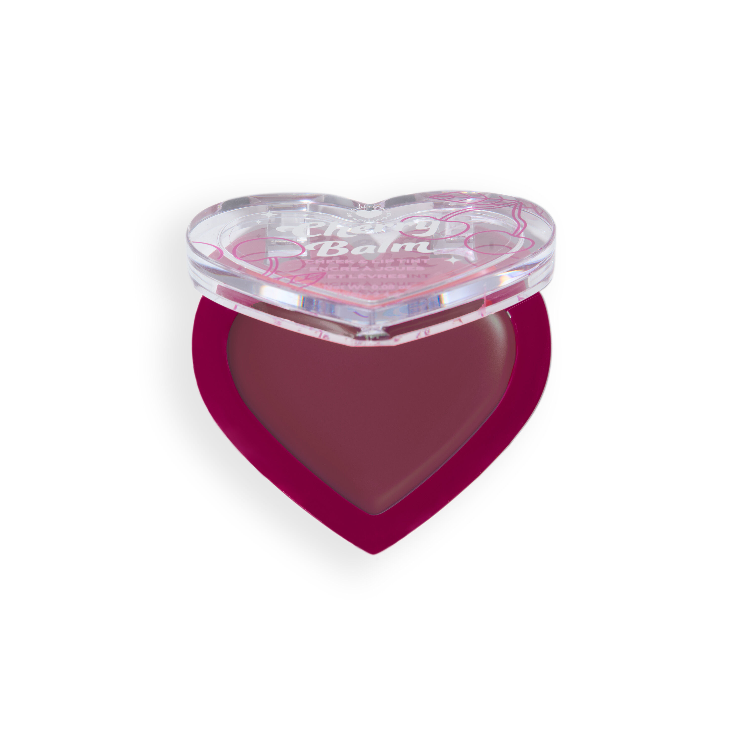 I Heart Revolution Midnight Cherry Balm Cheek &amp; Lip Blush Black Berry