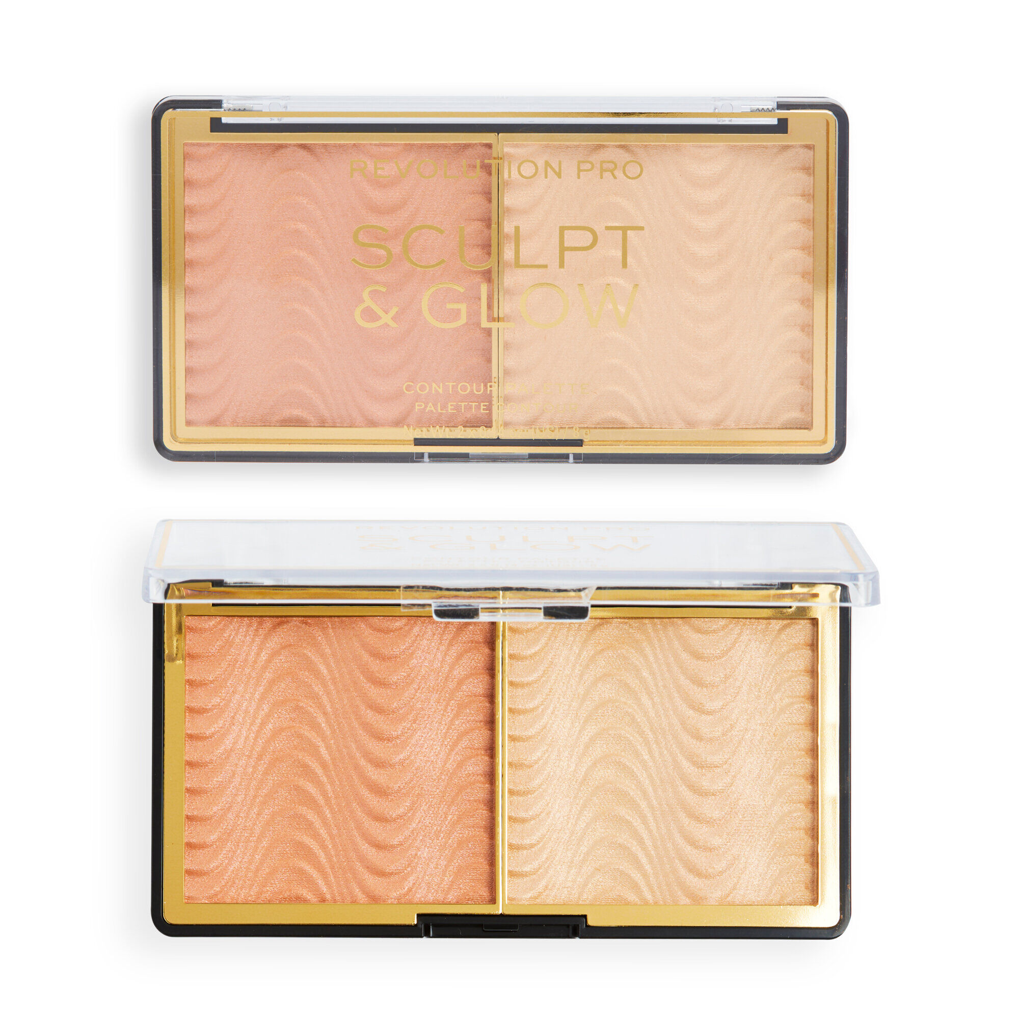 Revolution Pro Sculpt & Glow Palette Light-Medium