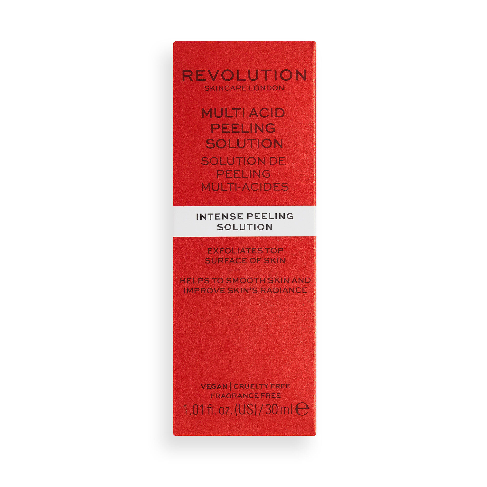 revolution skincare multi acid aha and bha peel serum revolution beauty official site