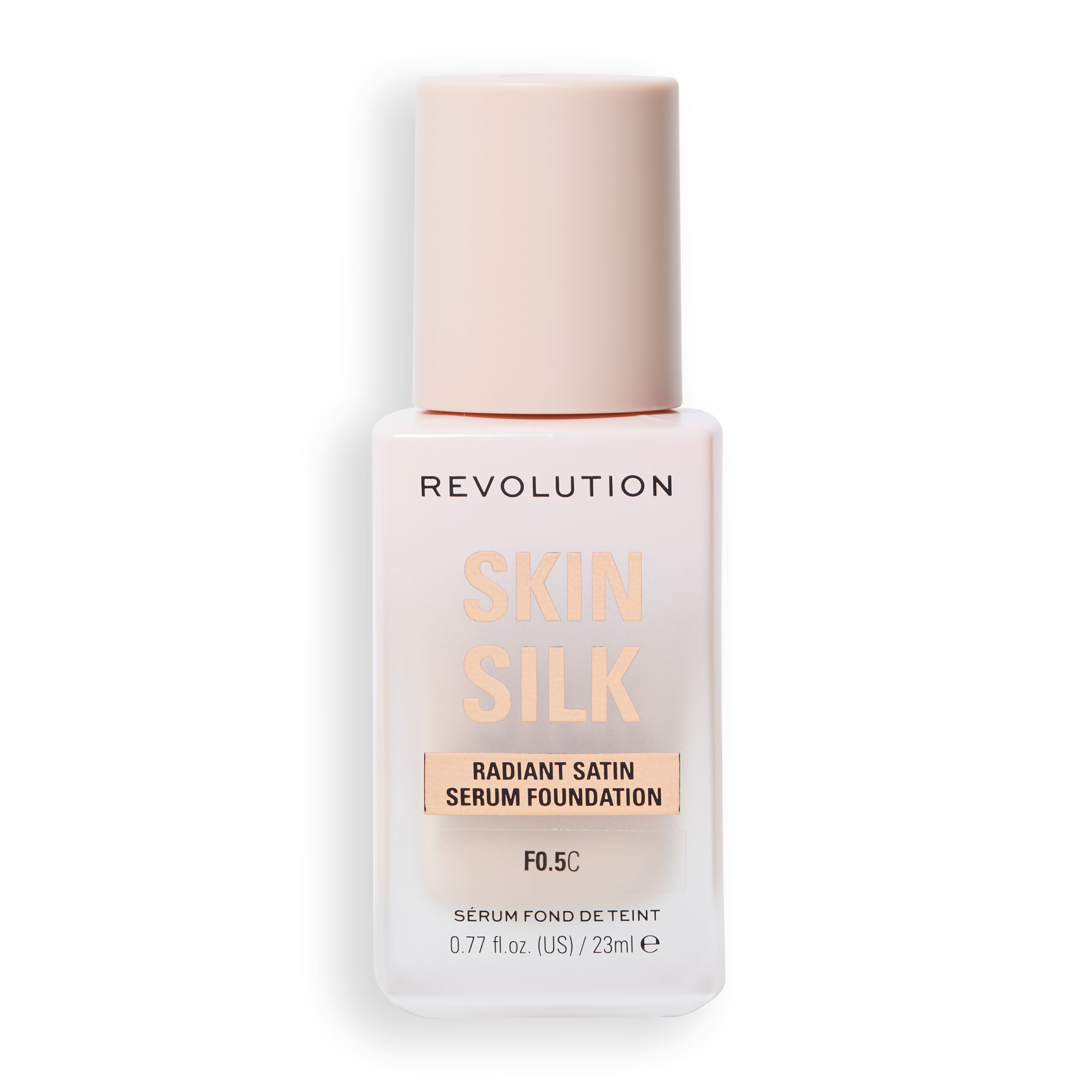 Revolution Skin Silk Radiant Satin Serum Foundation F0.5C