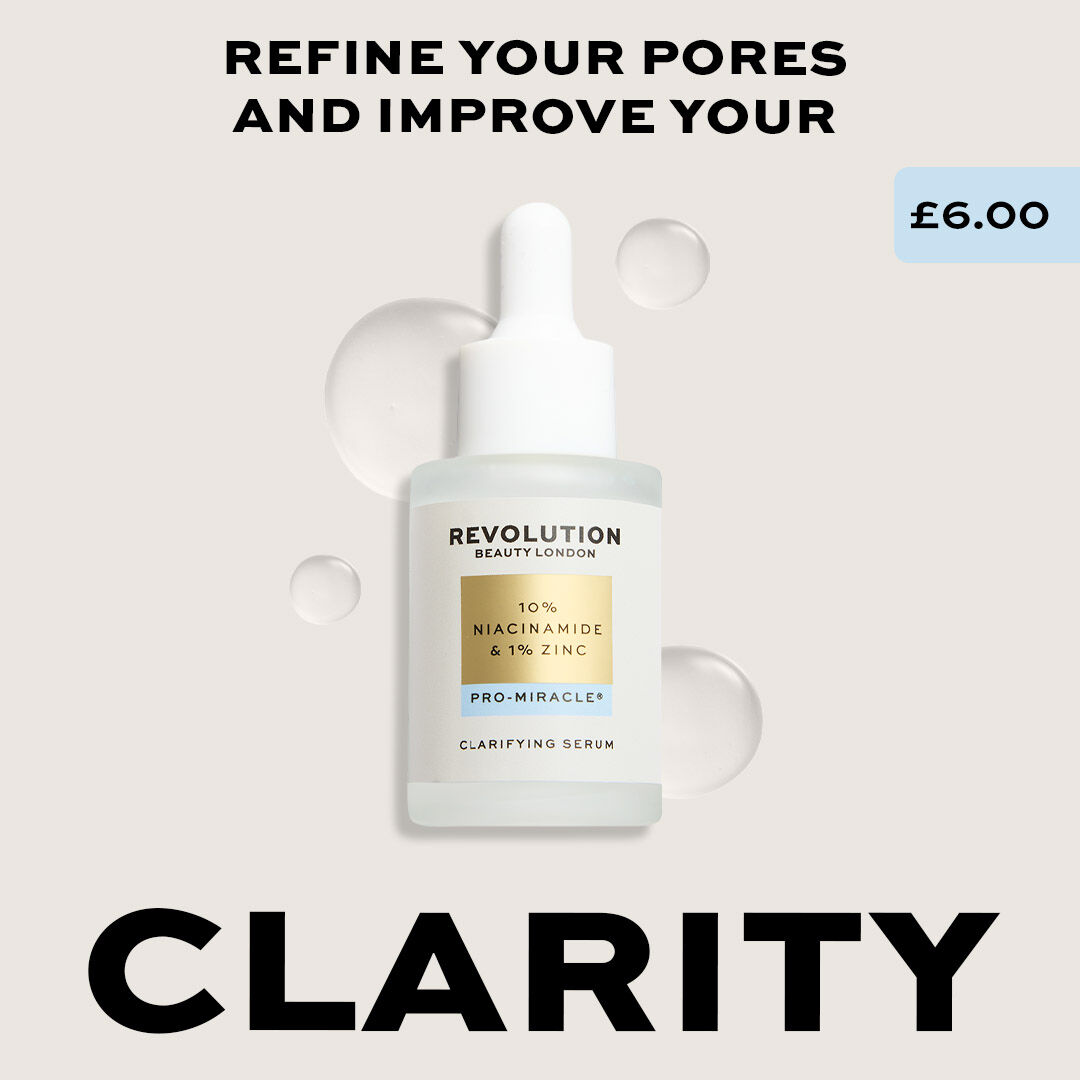 Revolution Pro Miracle 10% Niacinamide 1% Zinc Serum