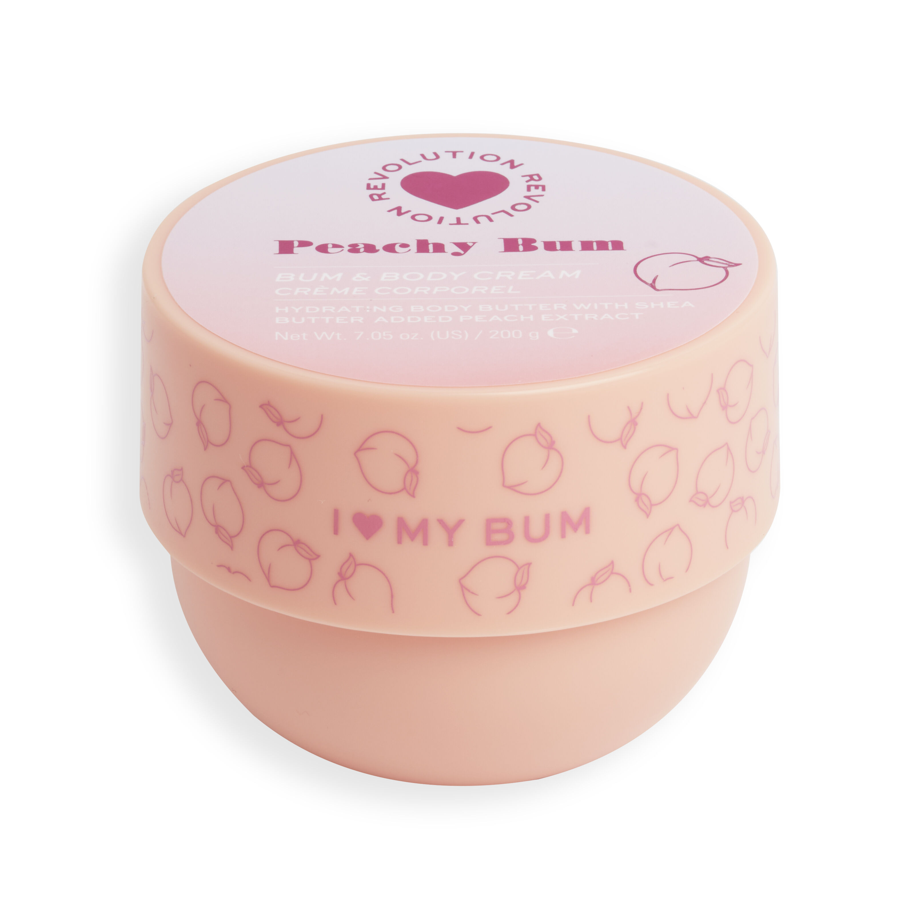I Heart Revolution Peachy Bum Swirl Body Cream