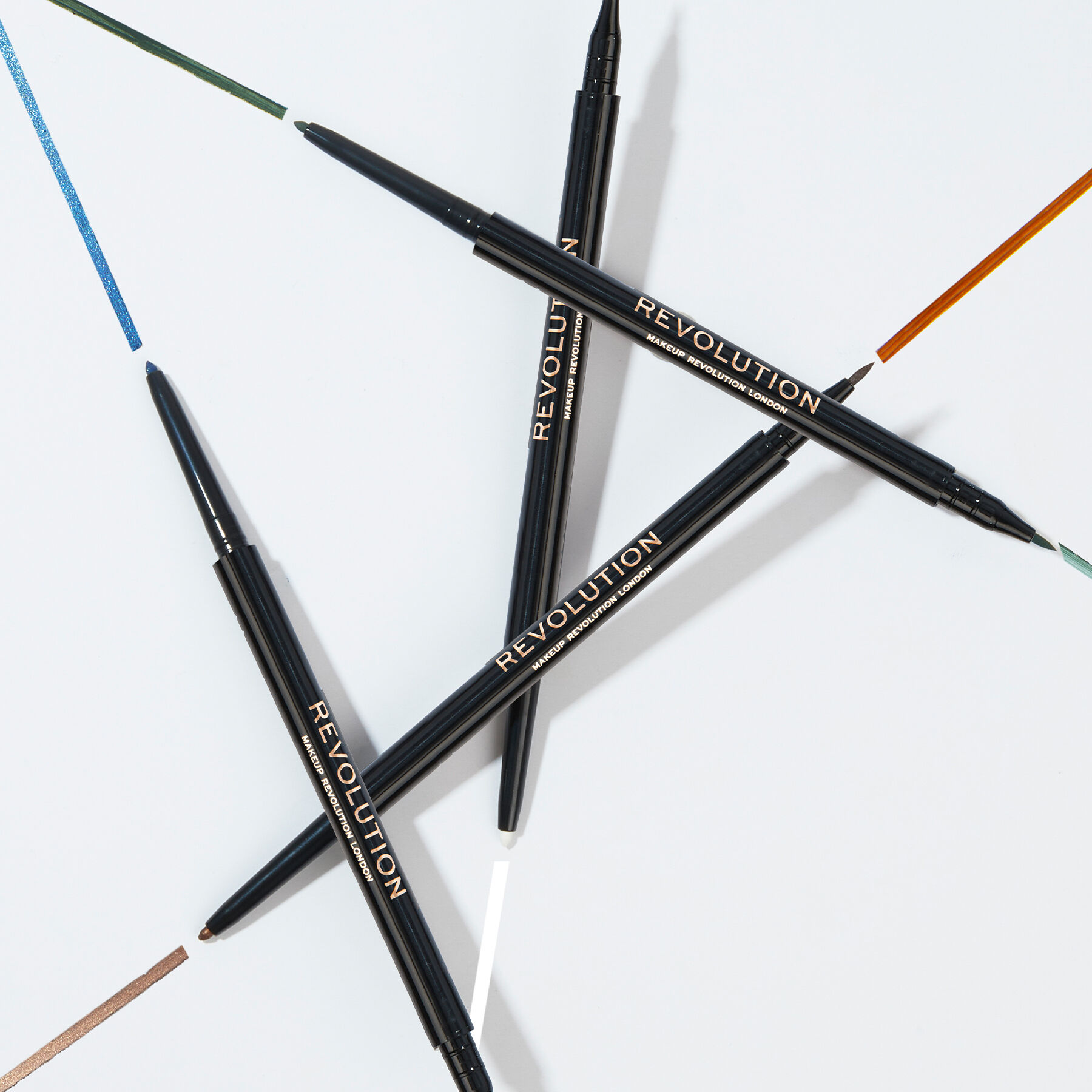 Makeup Revolution Felt & Kohl Eyeliner Brown