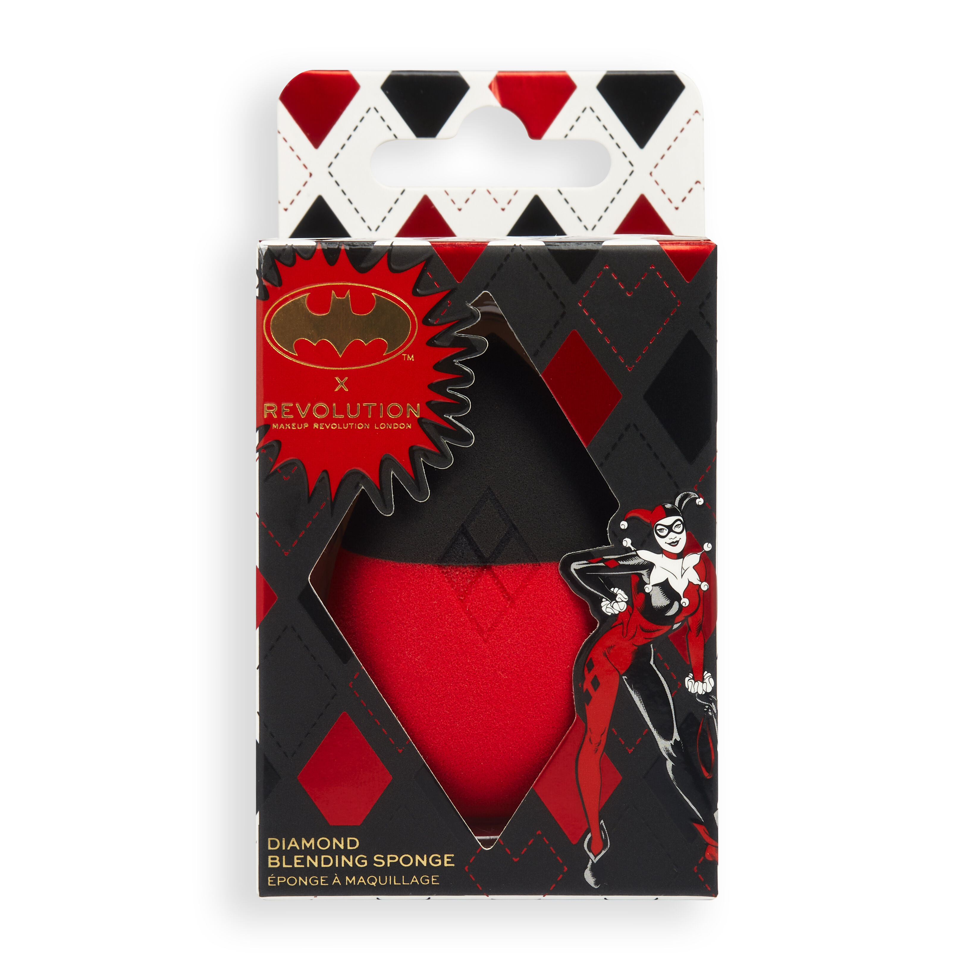 DC x Makeup Revolution Harley Quinn Diamond Blending Sponge